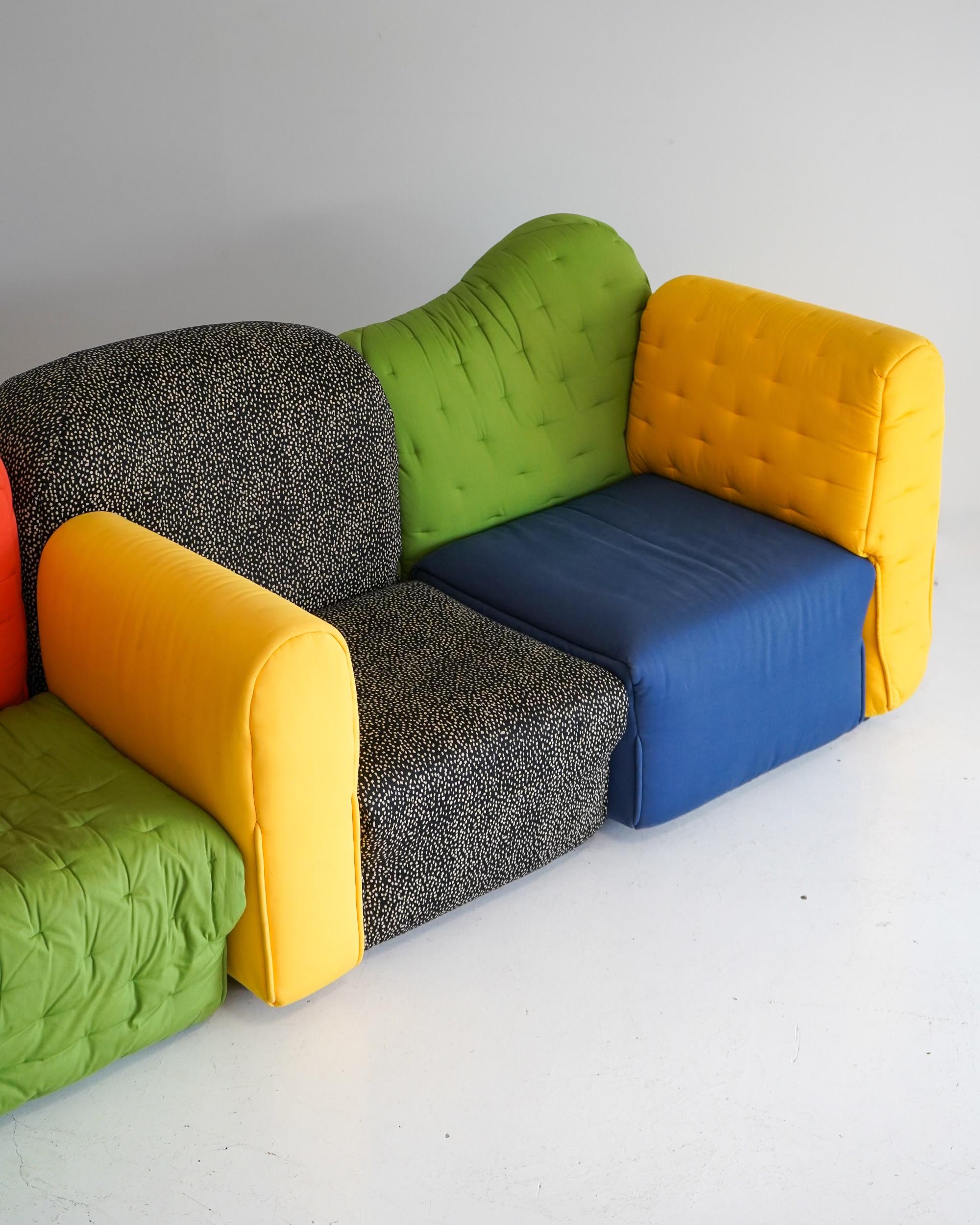 Post-Modern Cannaregio Sofa, Gaetano Pesce for Cassina with Original Tags For Sale