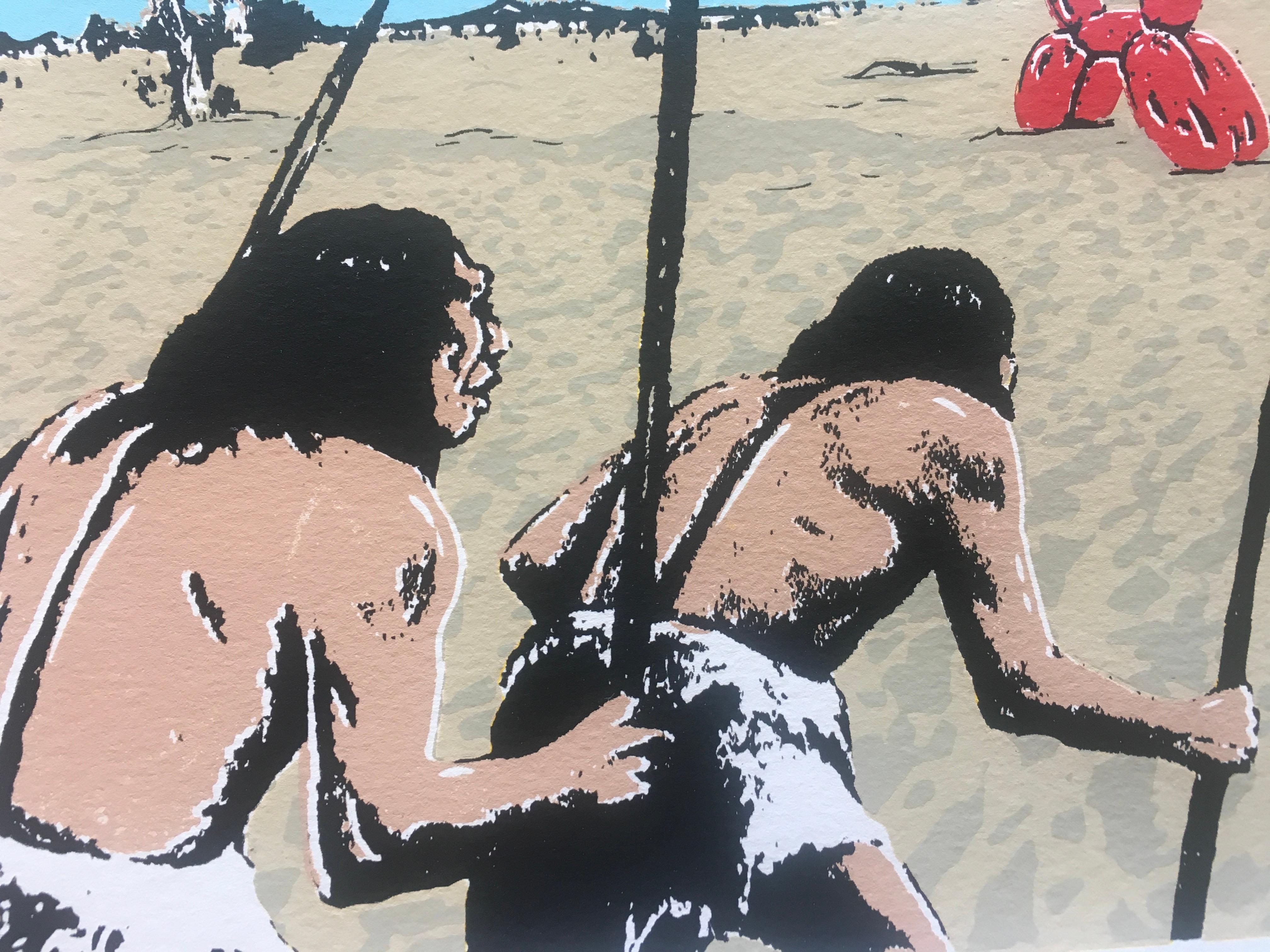 CROMA-KOONS HUNTER (2019) by Canned
6-Color Screen Print
24 x 30 cm
Edition of 25
Signed and Numbered by the Artist (4/25)

