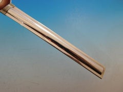 Cannes by Puiforcat France Sterling Silver Flatware Set of 6 Cream Soup Spoons