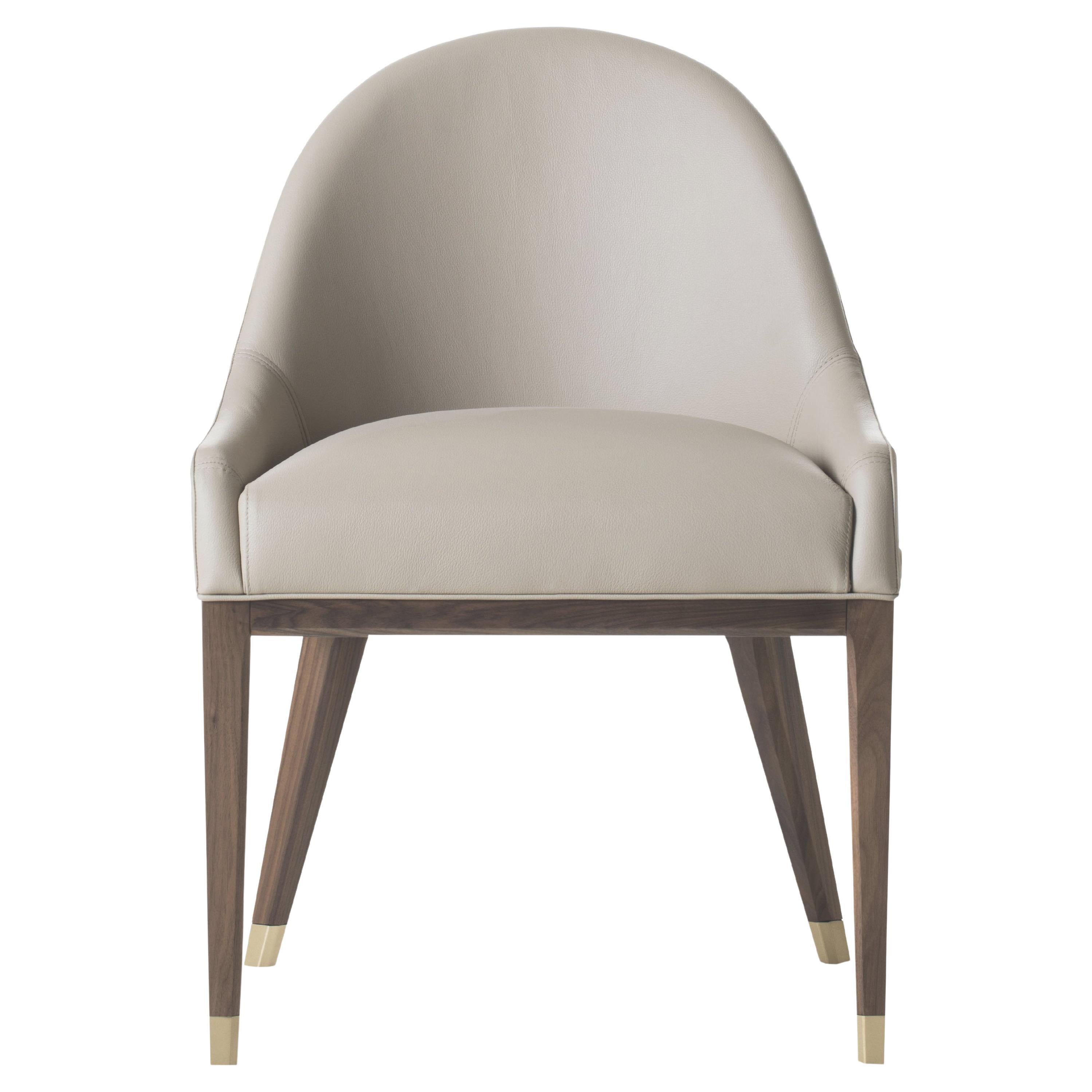 Pre-owned Medea Cannes Chair In Brown