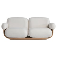 Cannoli Sofa by Studio Phat x Arbore 'Bent Hardwood Structure'