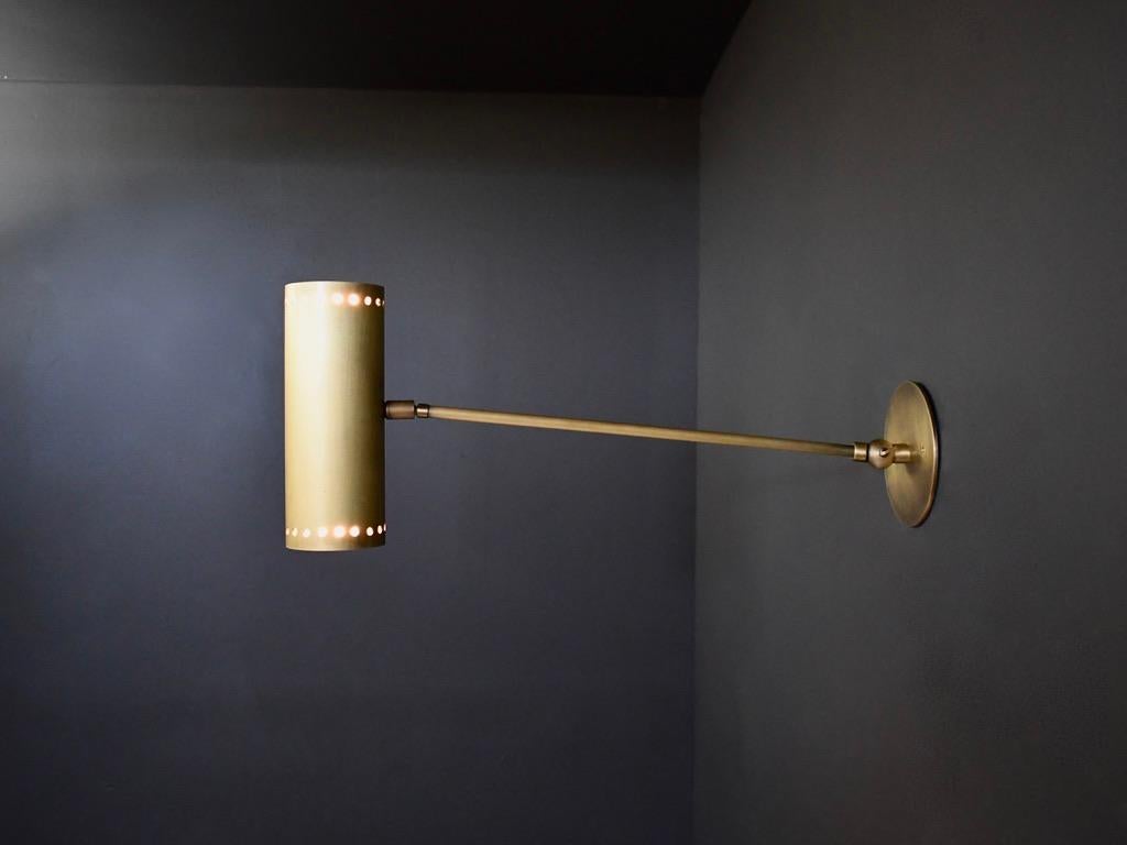 Contemporary Cannula Modern Bronze Wall Lamp or Sconce by Blueprint Lighting, 2020