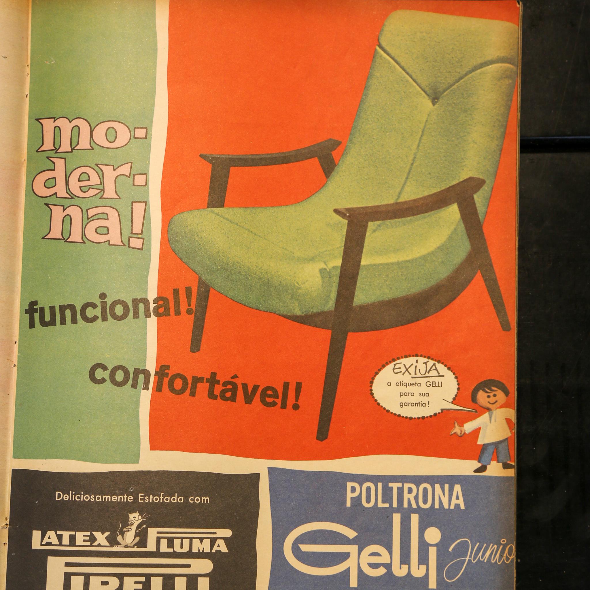 Mid-Century Modern Armchairs in Hardwood & White Suede by Gelli, ci 1960, Brazil 8