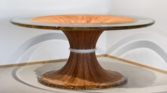 Canopée Bois Déchiré Sculptural Dining Table by Meubles Thouret