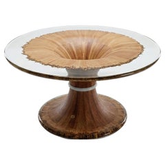 Canopée Bois Déchiré Sculptural Dining Table by Meubles Thouret