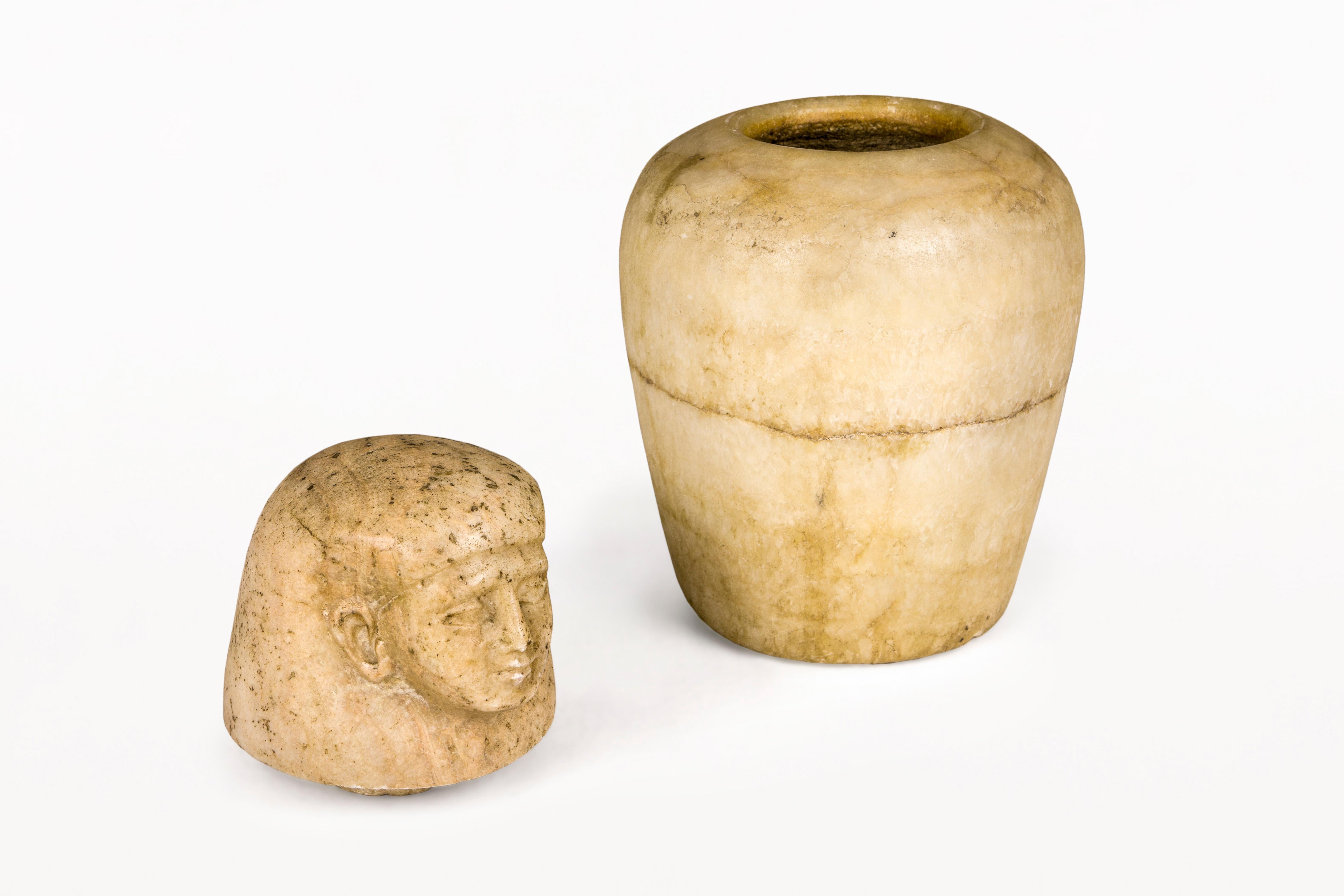 18th Century and Earlier Canopus Jar 
