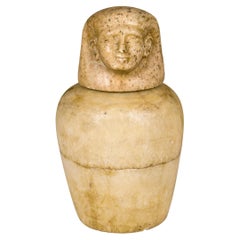 Canopus Jar "Asmet", 1069 - 664 B.C, Egypt