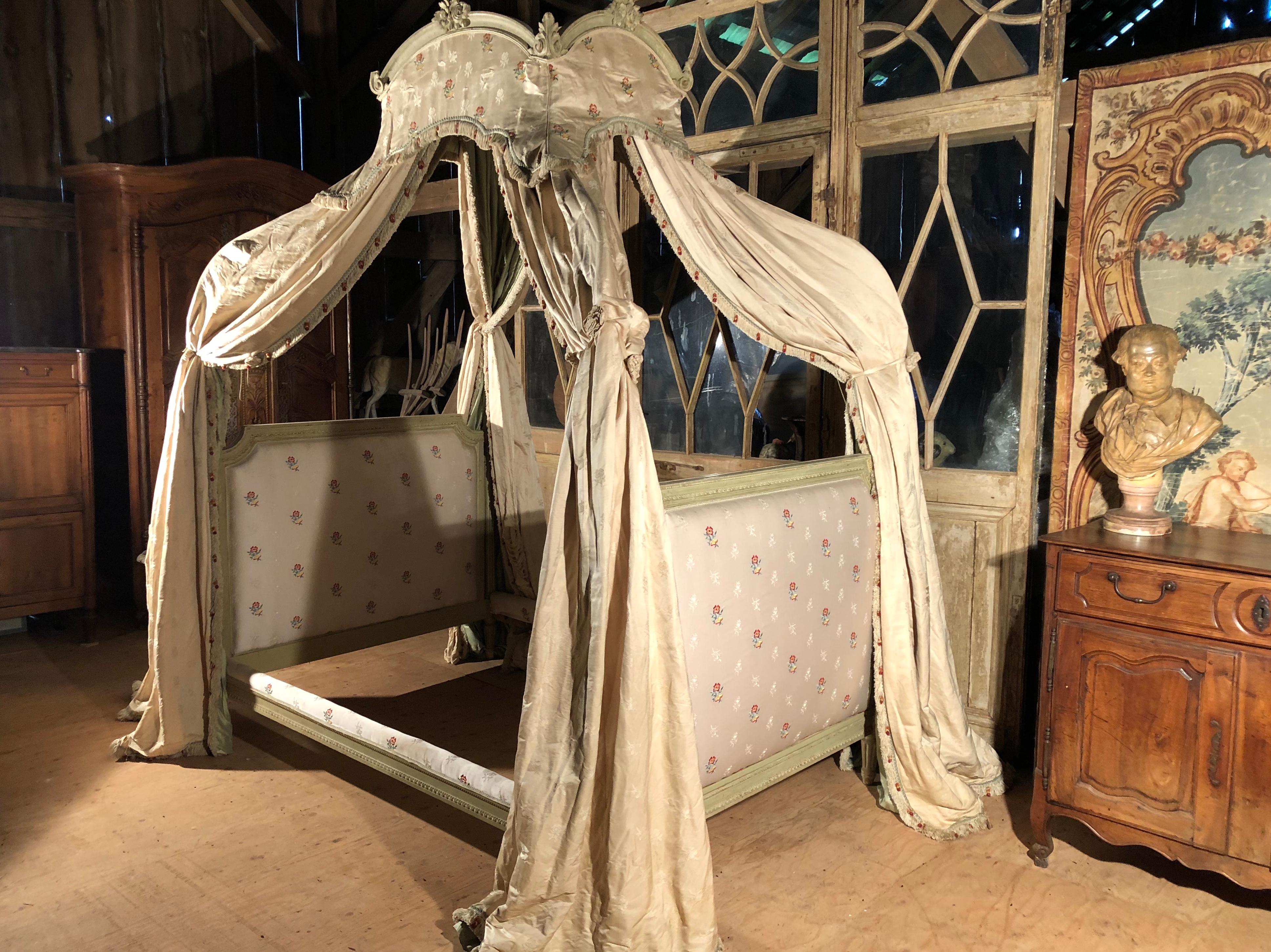 Canopy Bed, Louis XVI Style, 19th Century 10