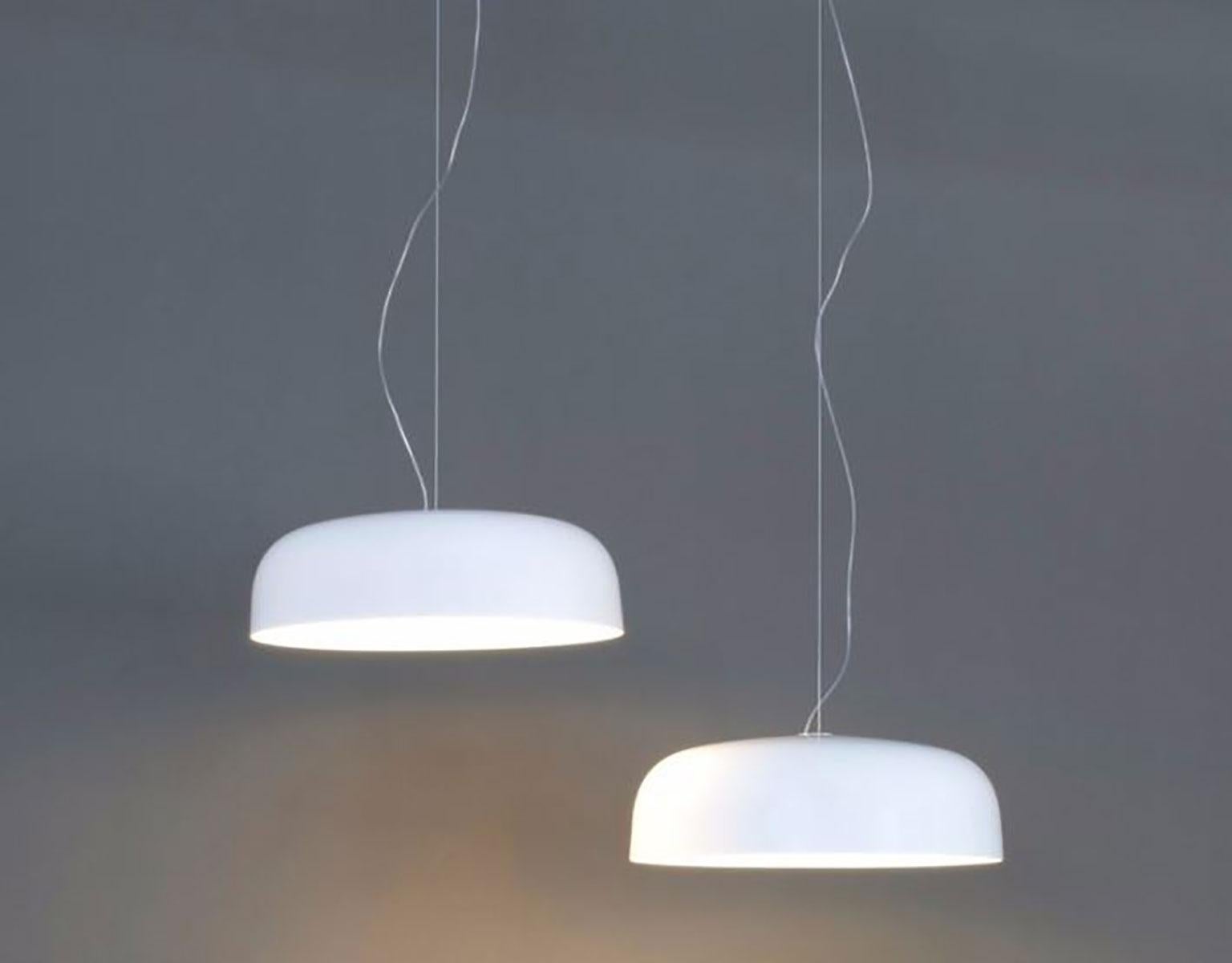 Italian Canopy Suspension Lamp by Francesco Rota for Oluce For Sale
