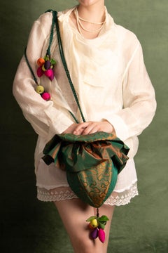 Canovas drawstring bag by Isabel Canovas circa 1980