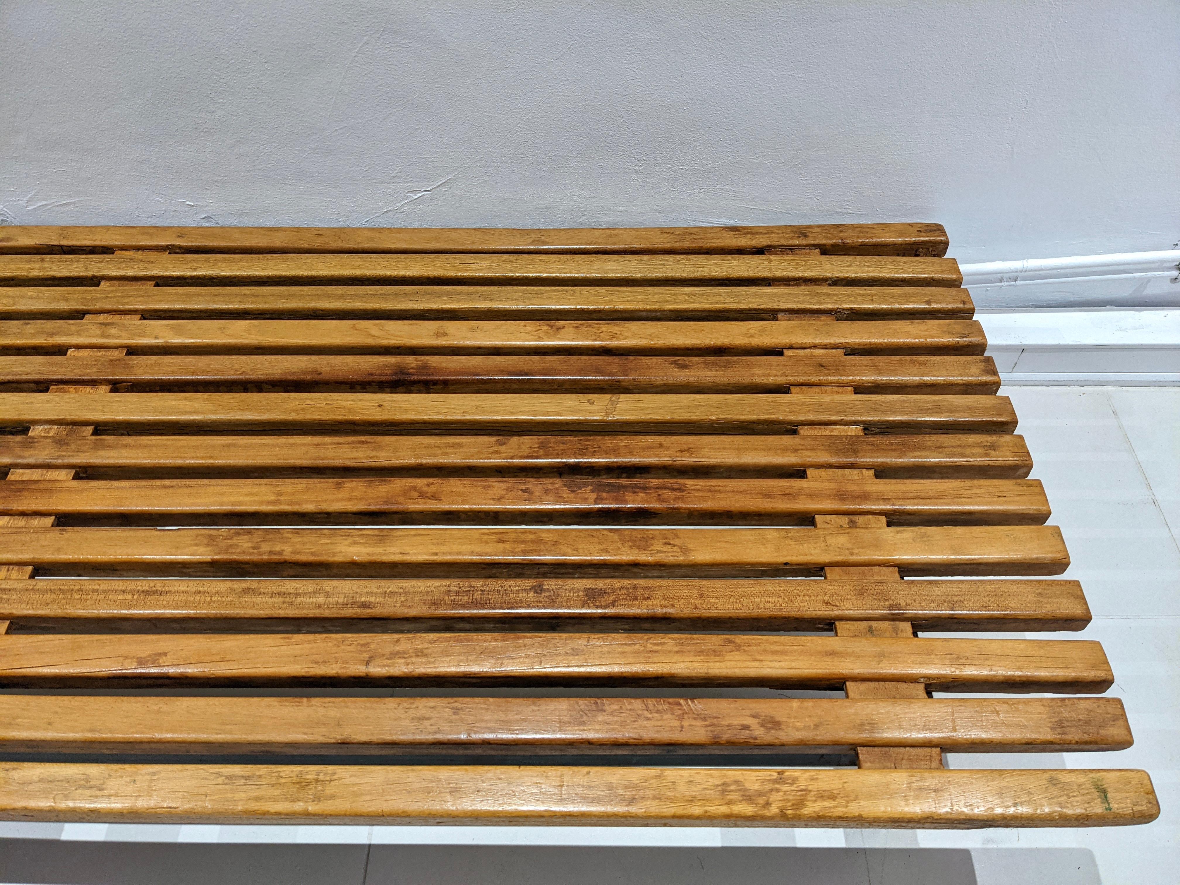 Mid-Century Modern Cansado Bench by Charlotte Perriand For Sale