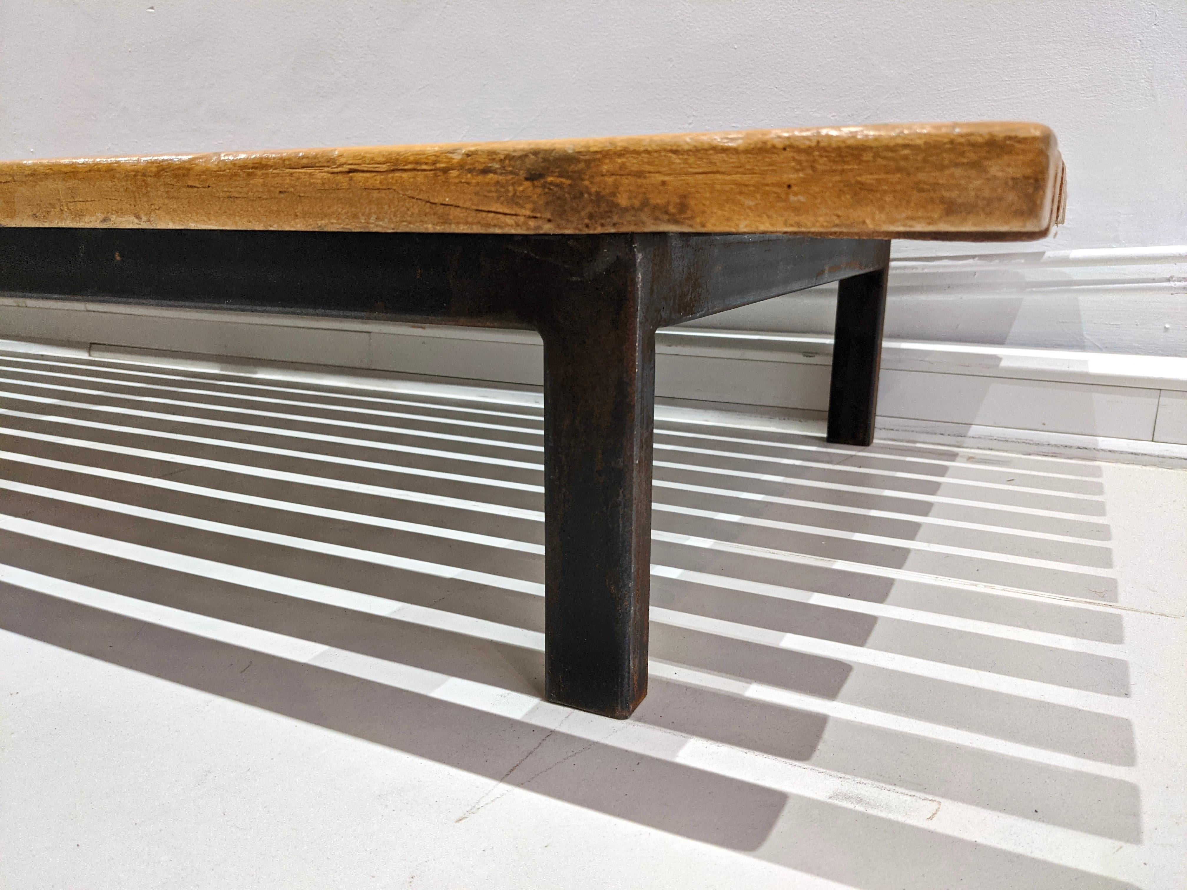 Cansado Bench by Charlotte Perriand In Good Condition For Sale In lyon, FR