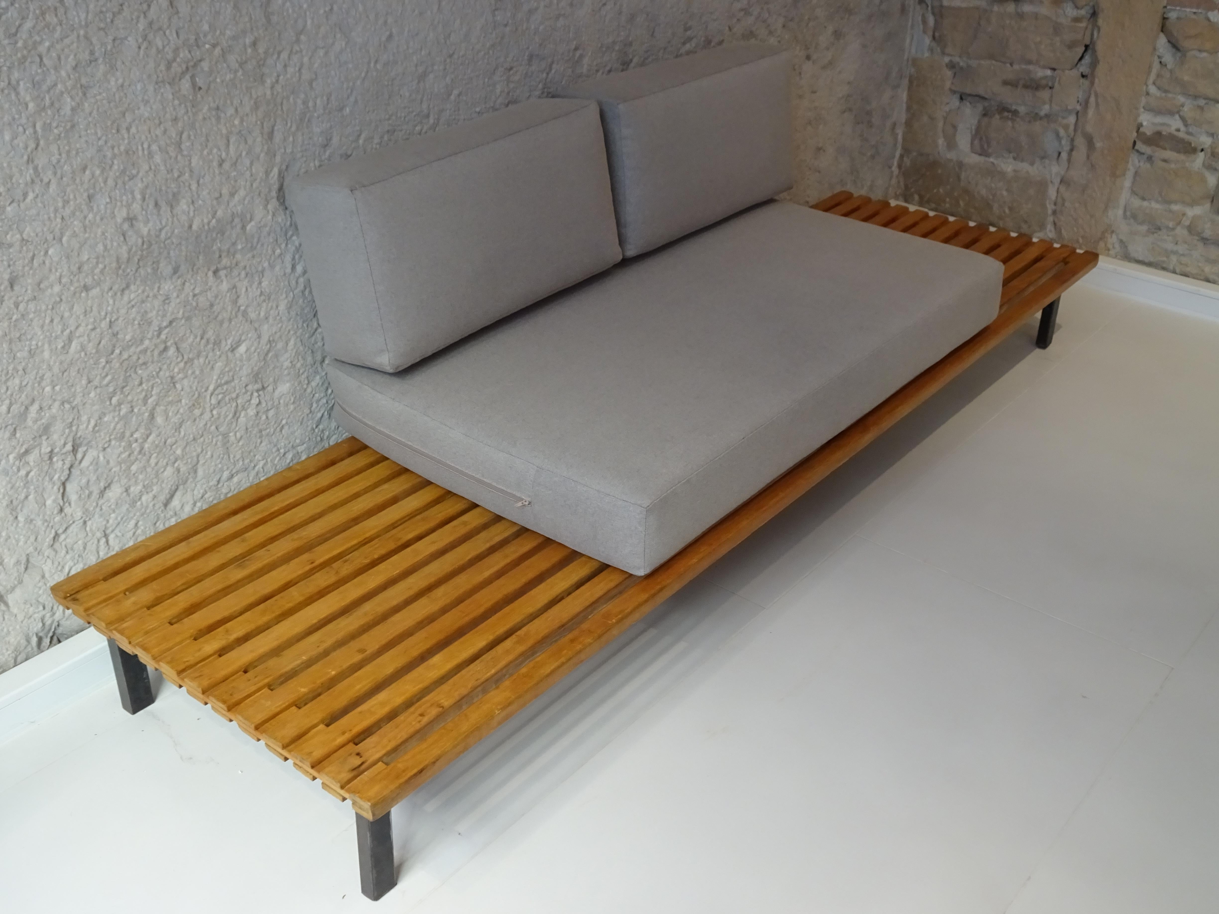 French Cansado Bench, Charlotte Perriand