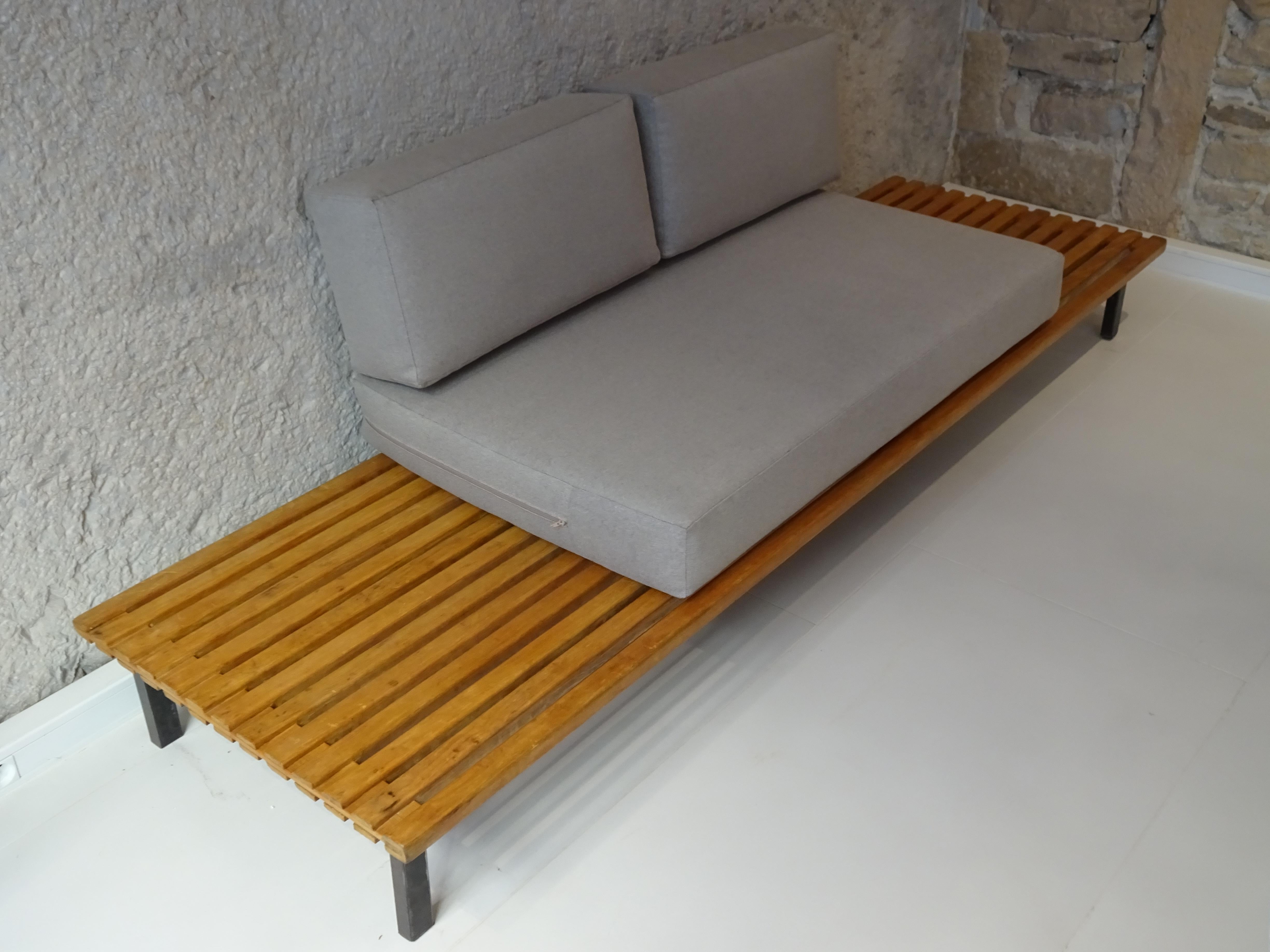 Cansado Bench, Charlotte Perriand In Fair Condition In lyon, FR