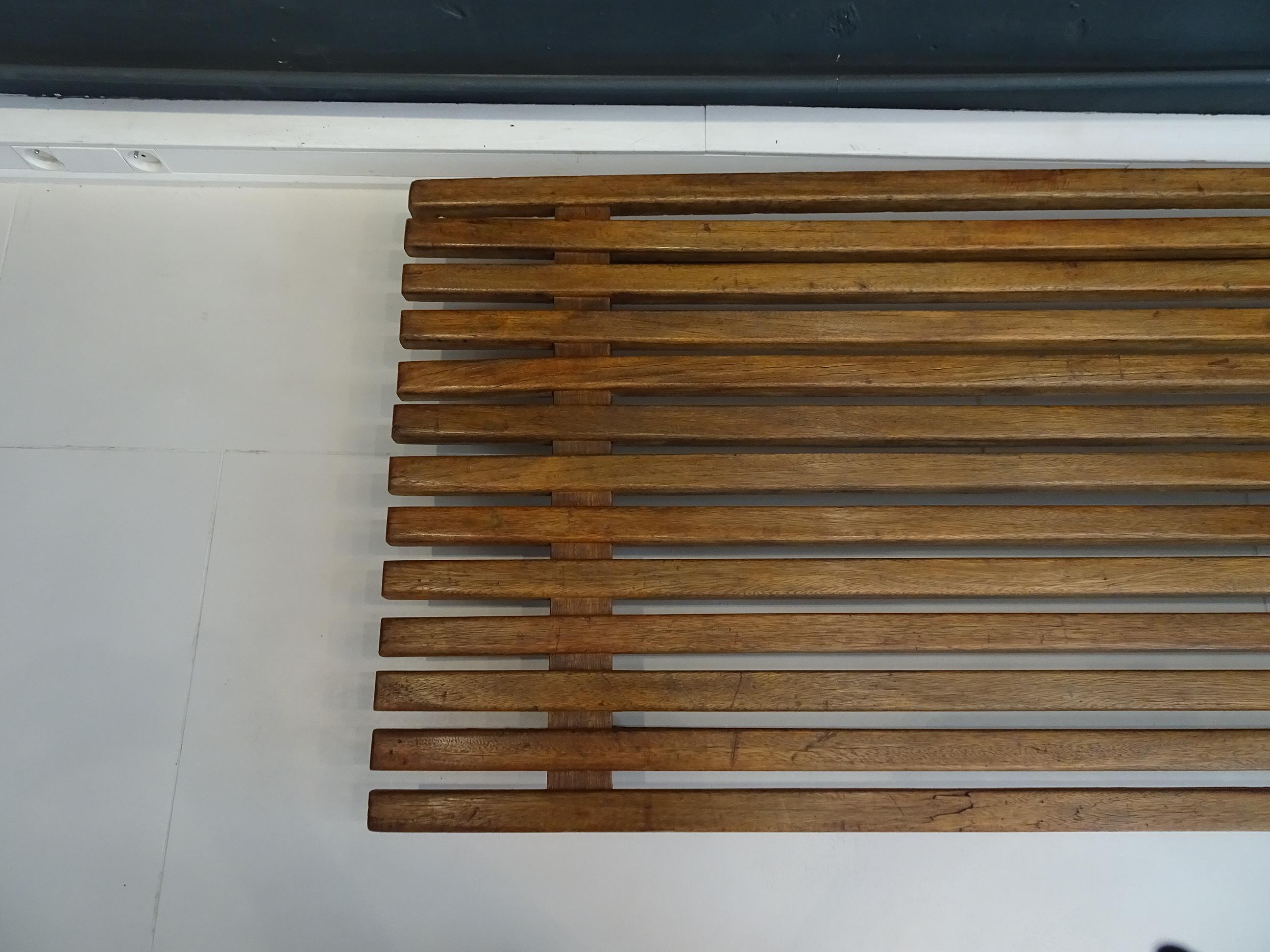 Mid-20th Century Cansado Bench, Charlotte Perriand