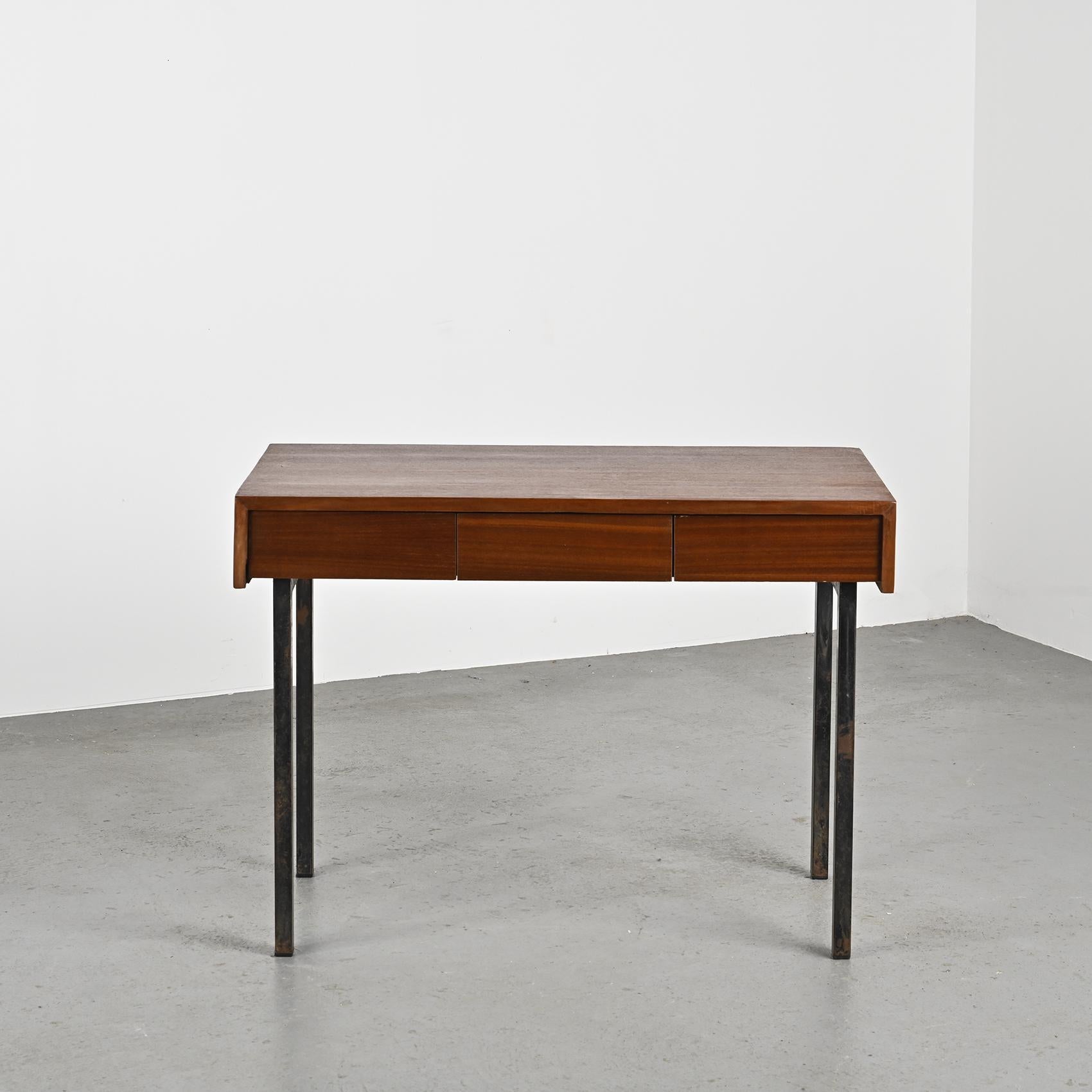 Mauritanian Cansado Desk by Charlotte Perriand, France circa 1960 For Sale