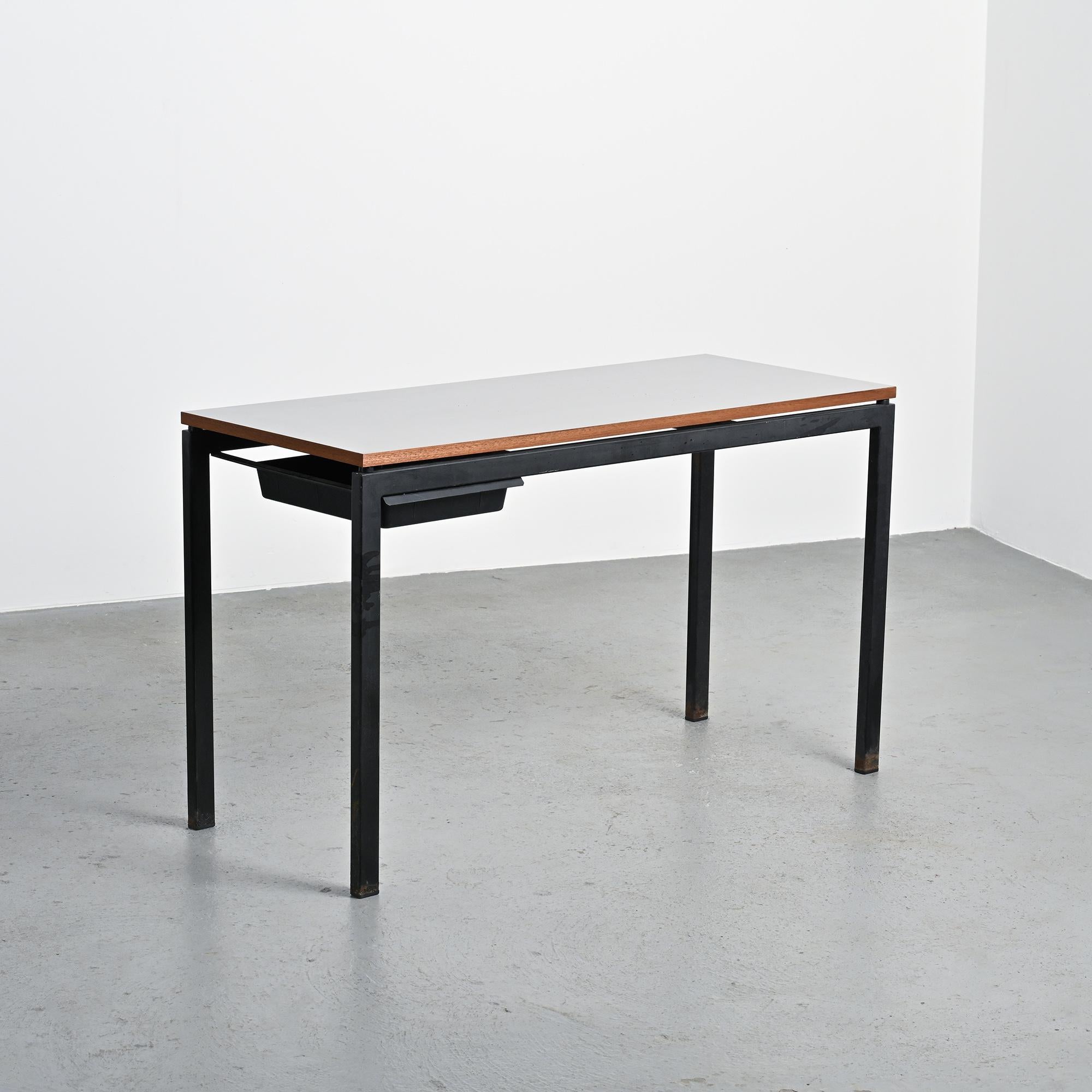 Milieu du XXe siècle Cansado Desk by Charlotte Perriand, France circa 1962 en vente