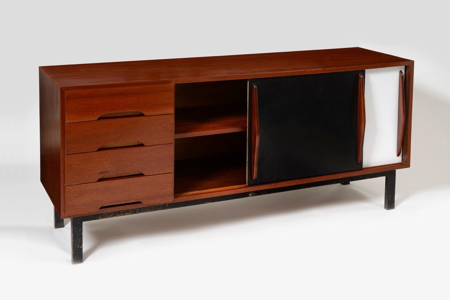 French Cansado Sideboard by Charlotte Perriand