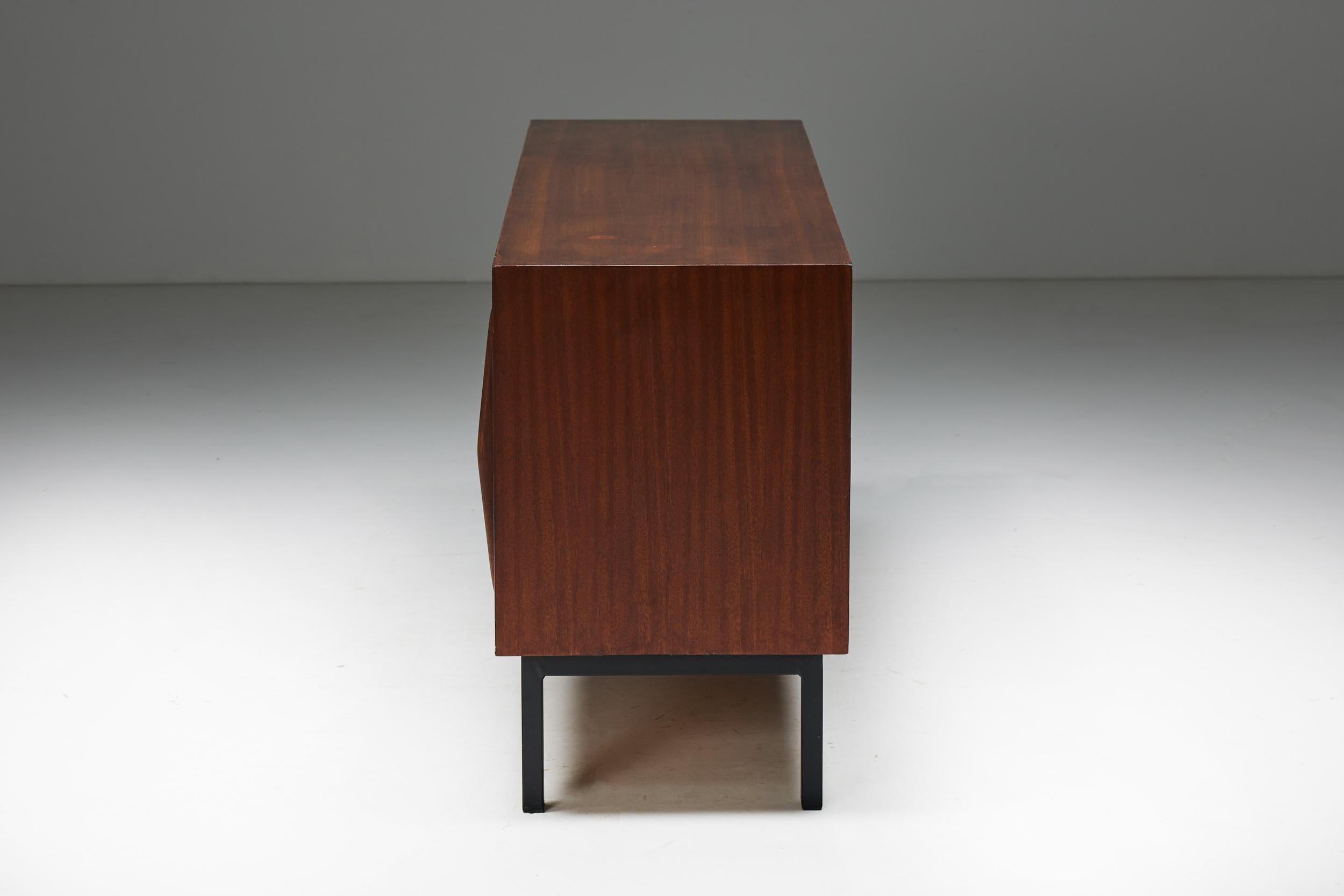 'Cansado' Sideboard by Charlotte Perriand for Steph Simon, France, 1950s For Sale 3