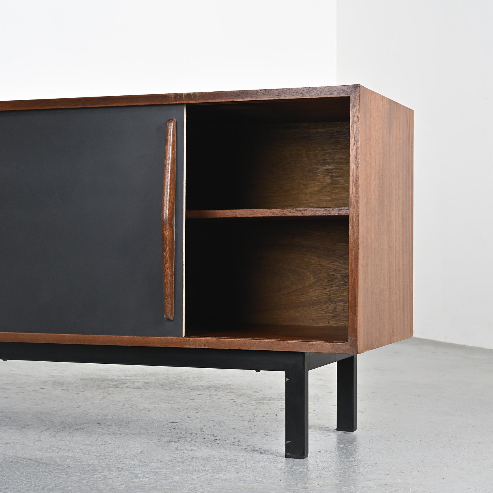 Cansado Sideboard by Charlotte Perriand, Steph Simon circa 1960 In Good Condition In VILLEURBANNE, FR