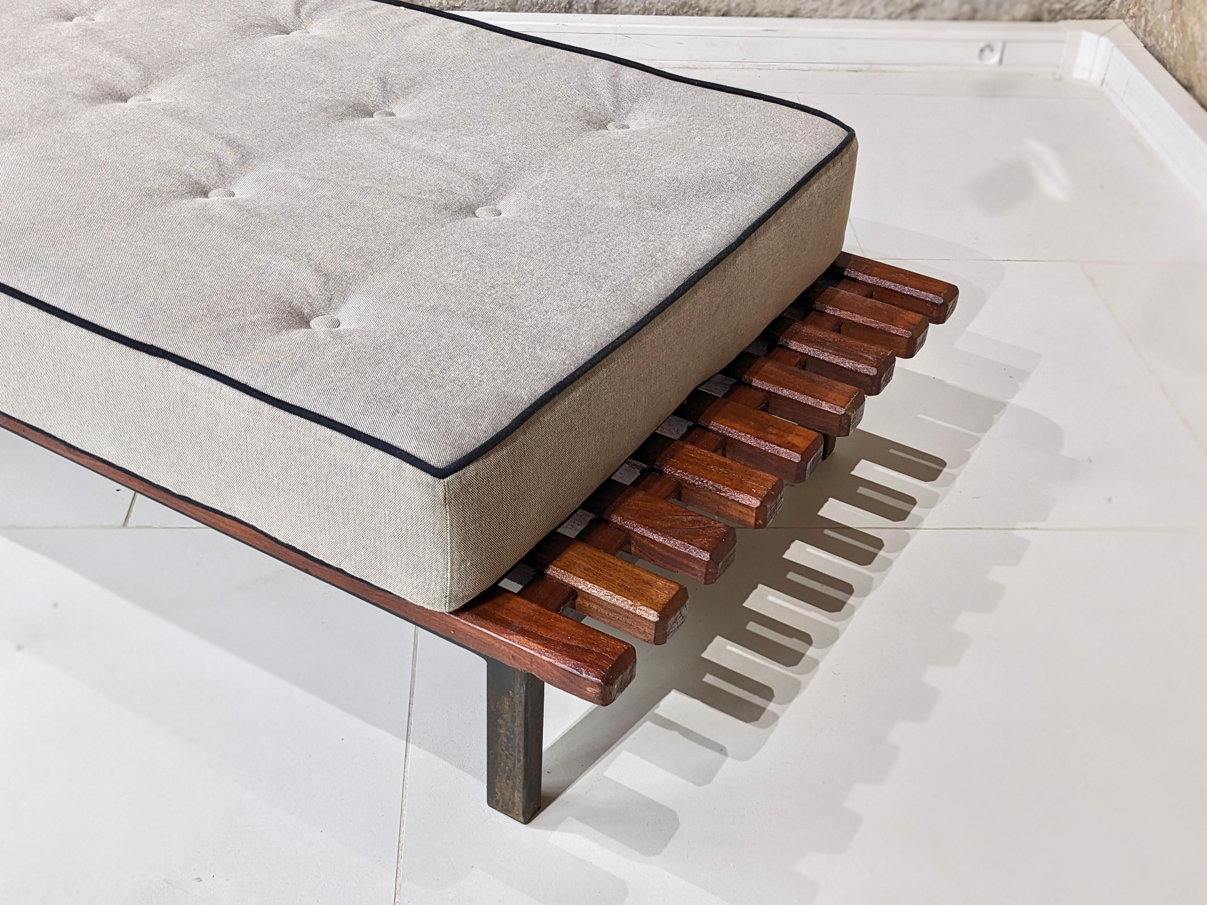 Mid-20th Century Cansado Sofa Bed by Charlotte Perriand