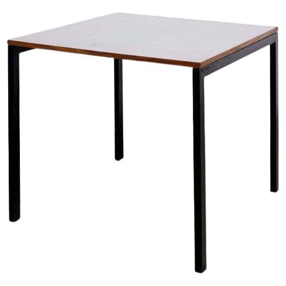 Tavolo Cansado in metallo e formica di Charlotte Perriand, circa 1950