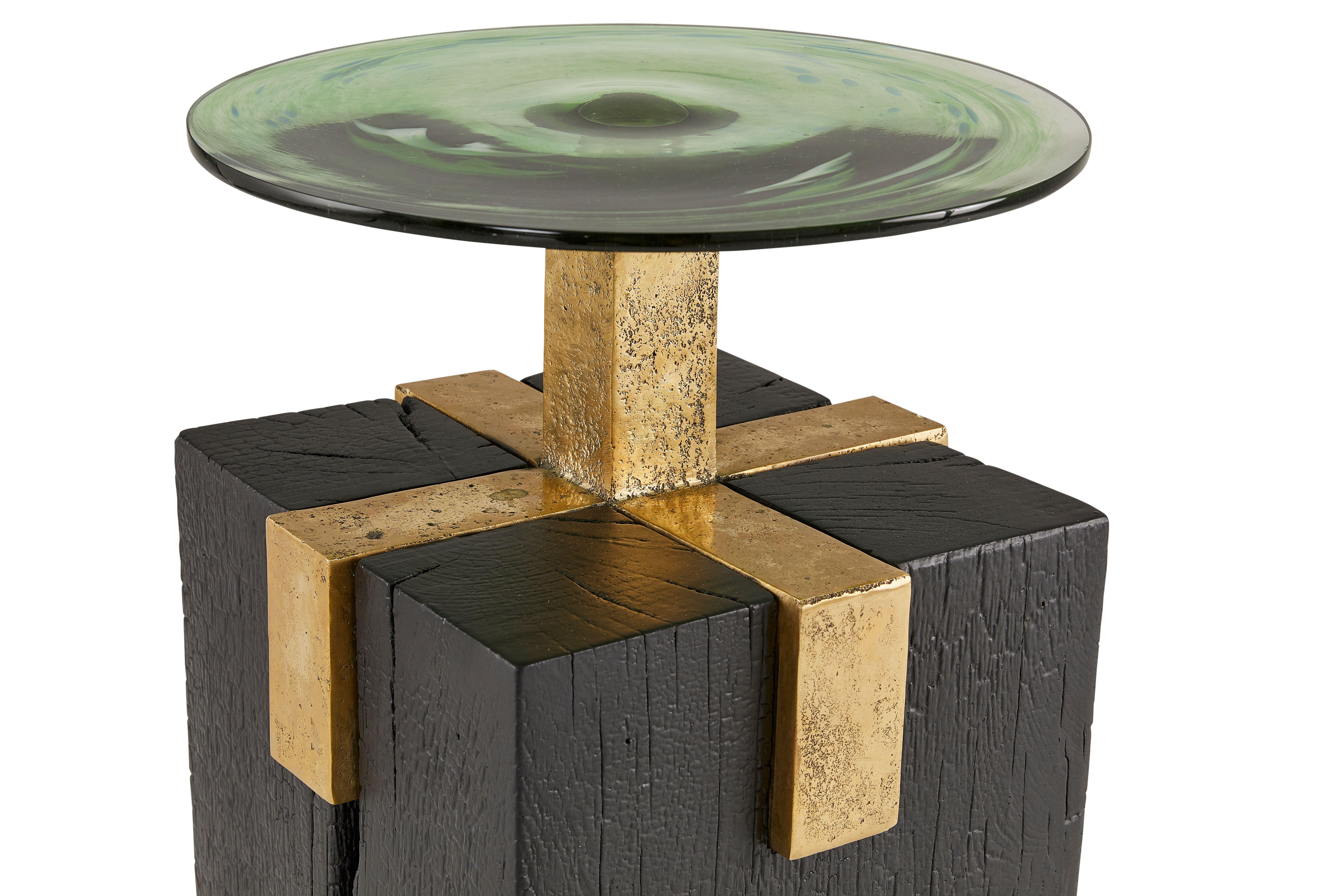 Contemporary Cant Side Table by Egg Designs For Sale