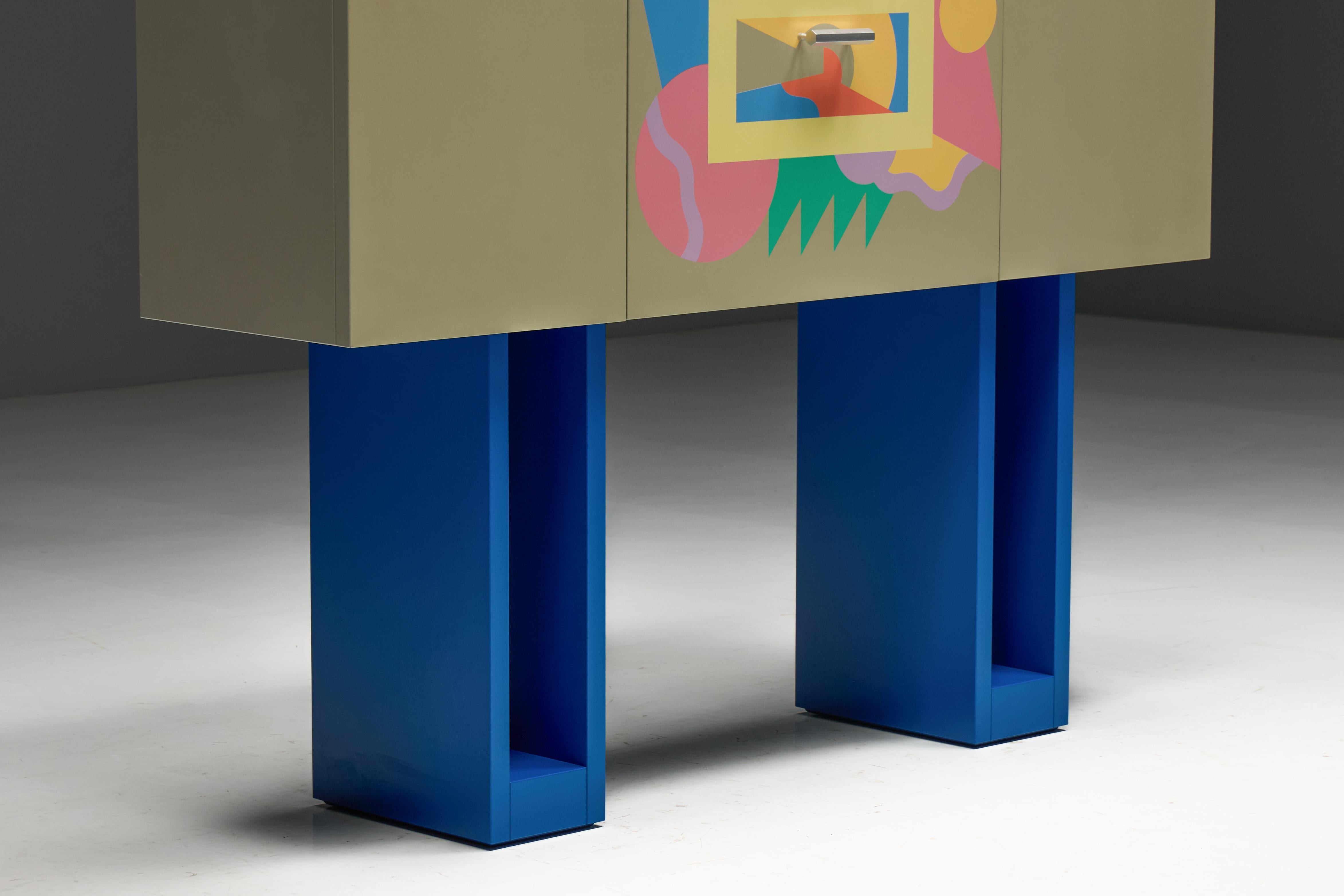 Cantaride Bar Cabinet by Alessandro Mendini for Zanotta, Italy, 1980s in vendita 10