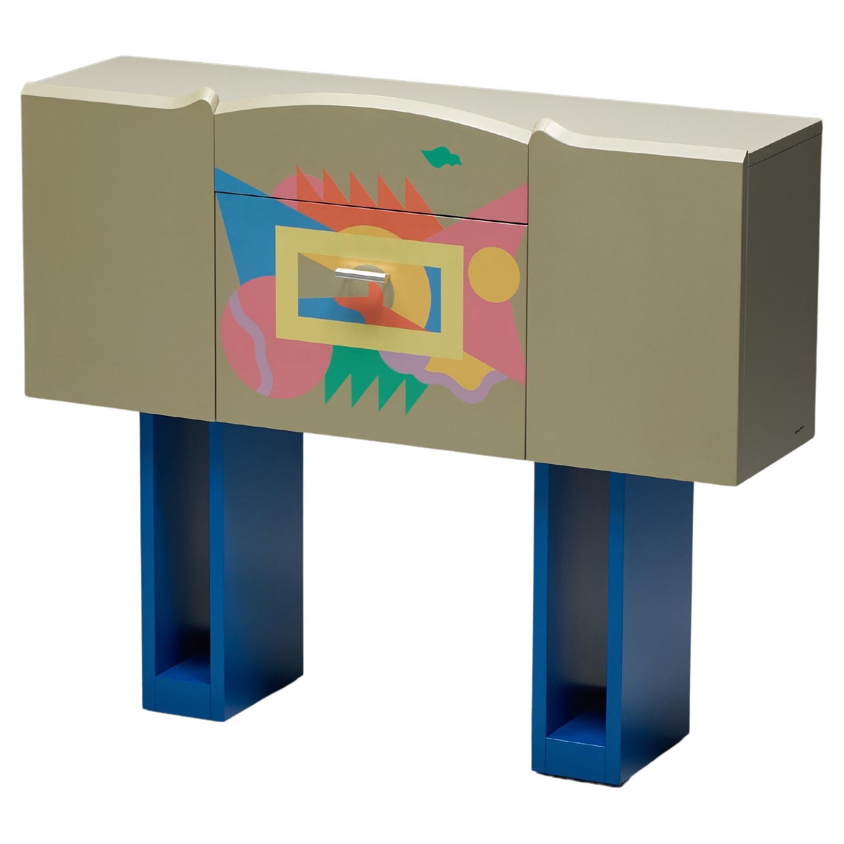 Cantaride Bar Cabinet by Alessandro Mendini for Zanotta, Italy, 1980s in vendita