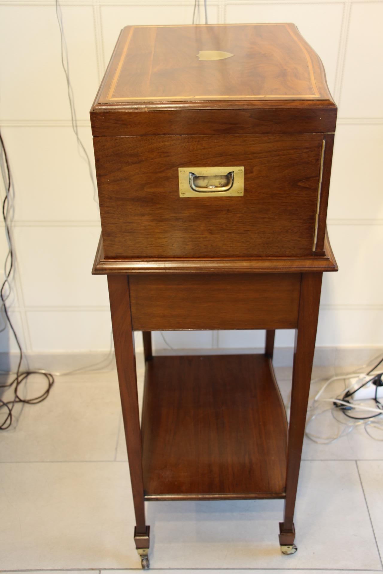 Canteen of Cutlery Cabinet on Stand by Walker and Hall Sheffield 8