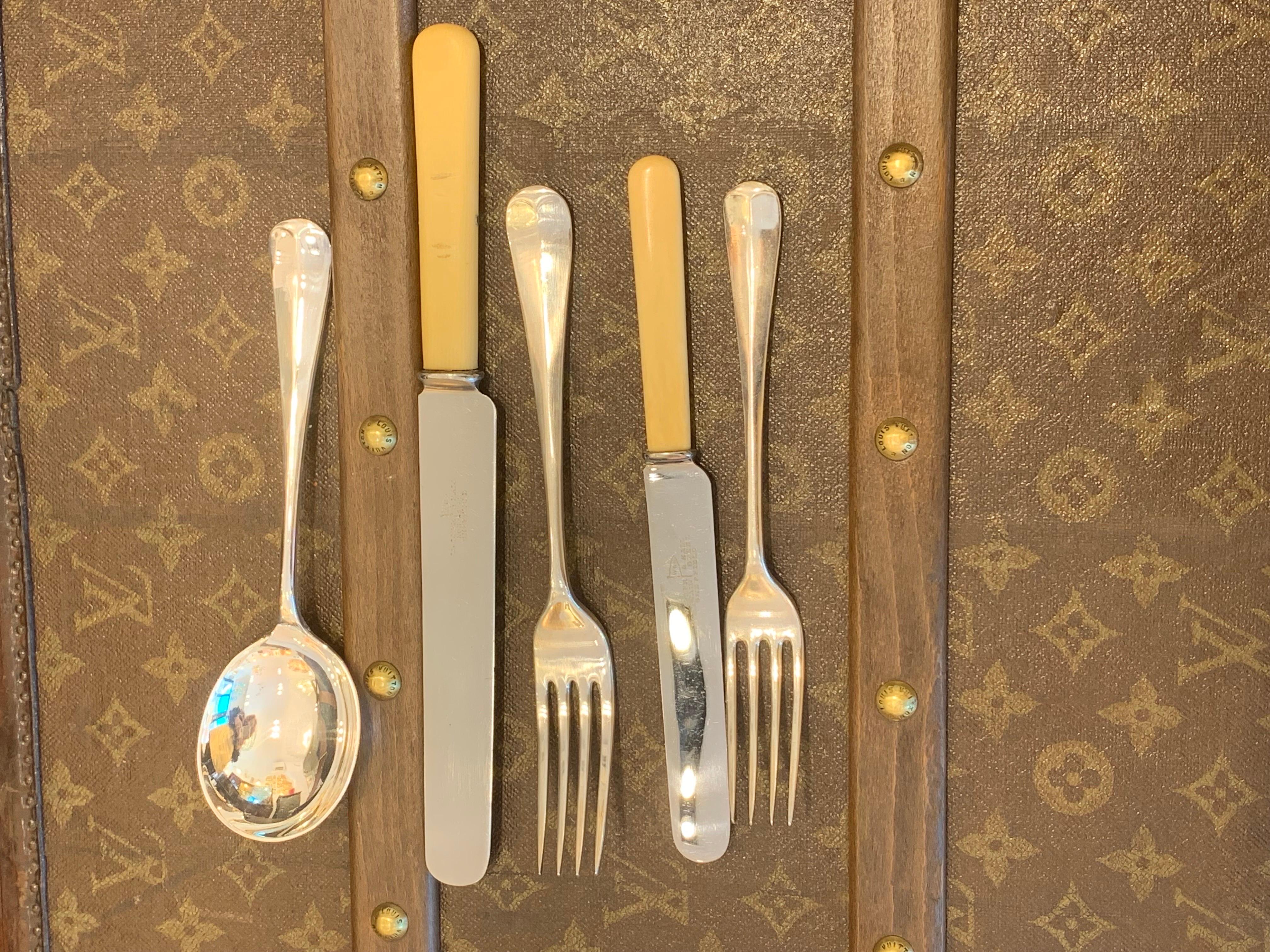 Canteen of Cutlery Cabinet on Stand by Walker and Hall Sheffield 10