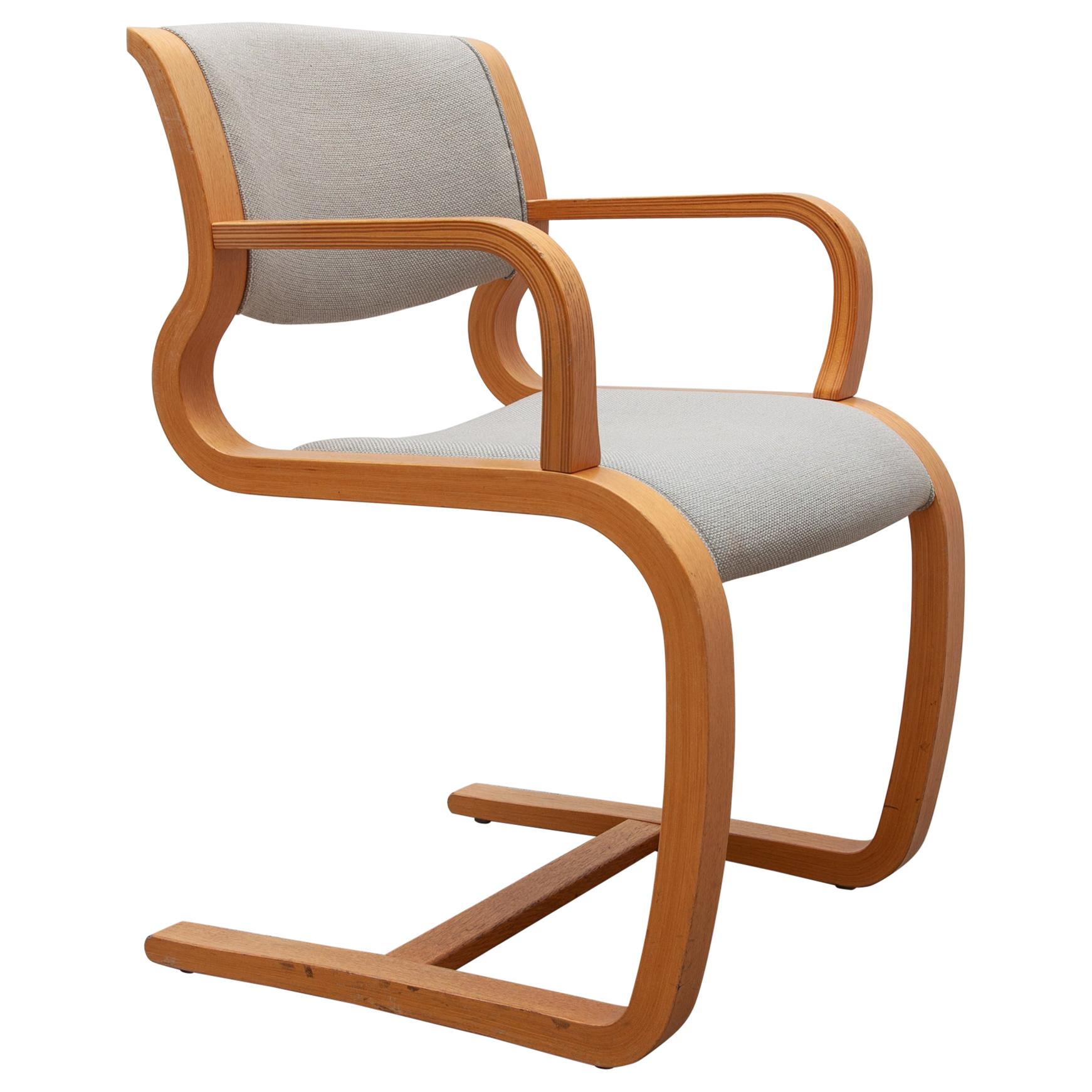 Cantilever Armchair Designed by Magnus Olesen, Denmark, 1975 For Sale