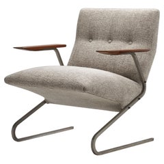 Freischwingender Sessel von George Van Rijck für Beaufort, Belgien, 1960er Jahre