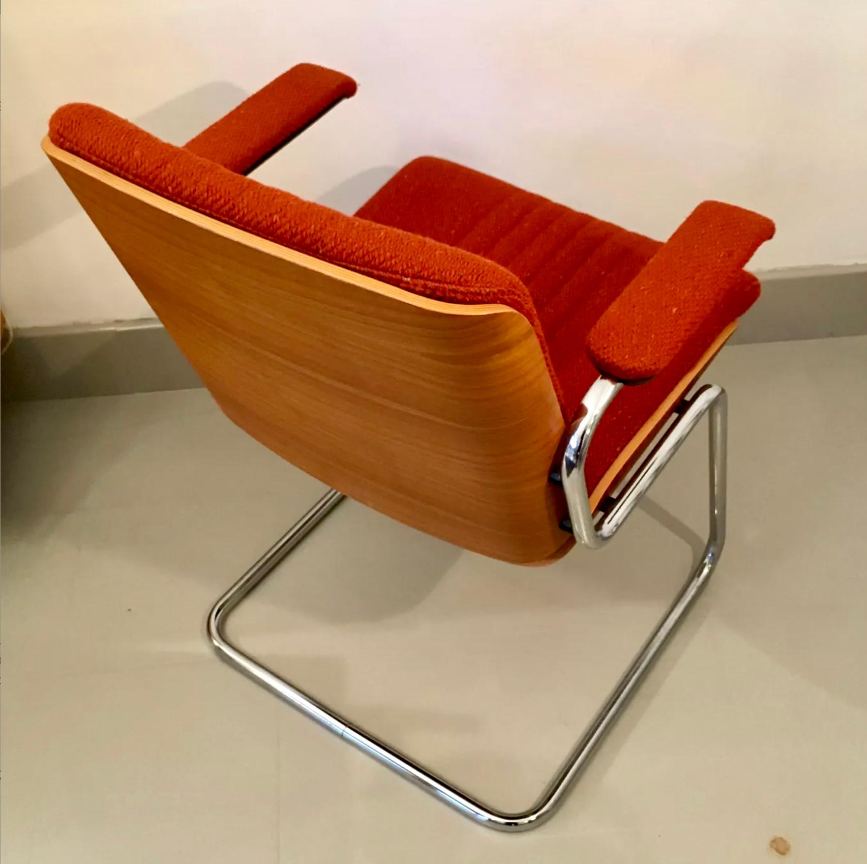 Fauteuil Cantilever de Martin Stoll pour Giroflex, 1970 3