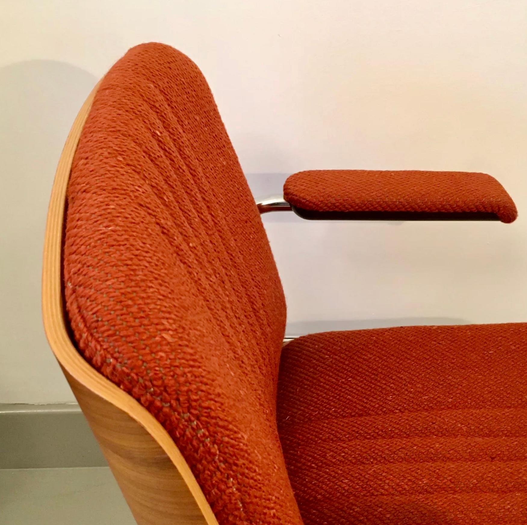 Fauteuil Cantilever de Martin Stoll pour Giroflex, 1970 Bon état à Bruxelles, BE