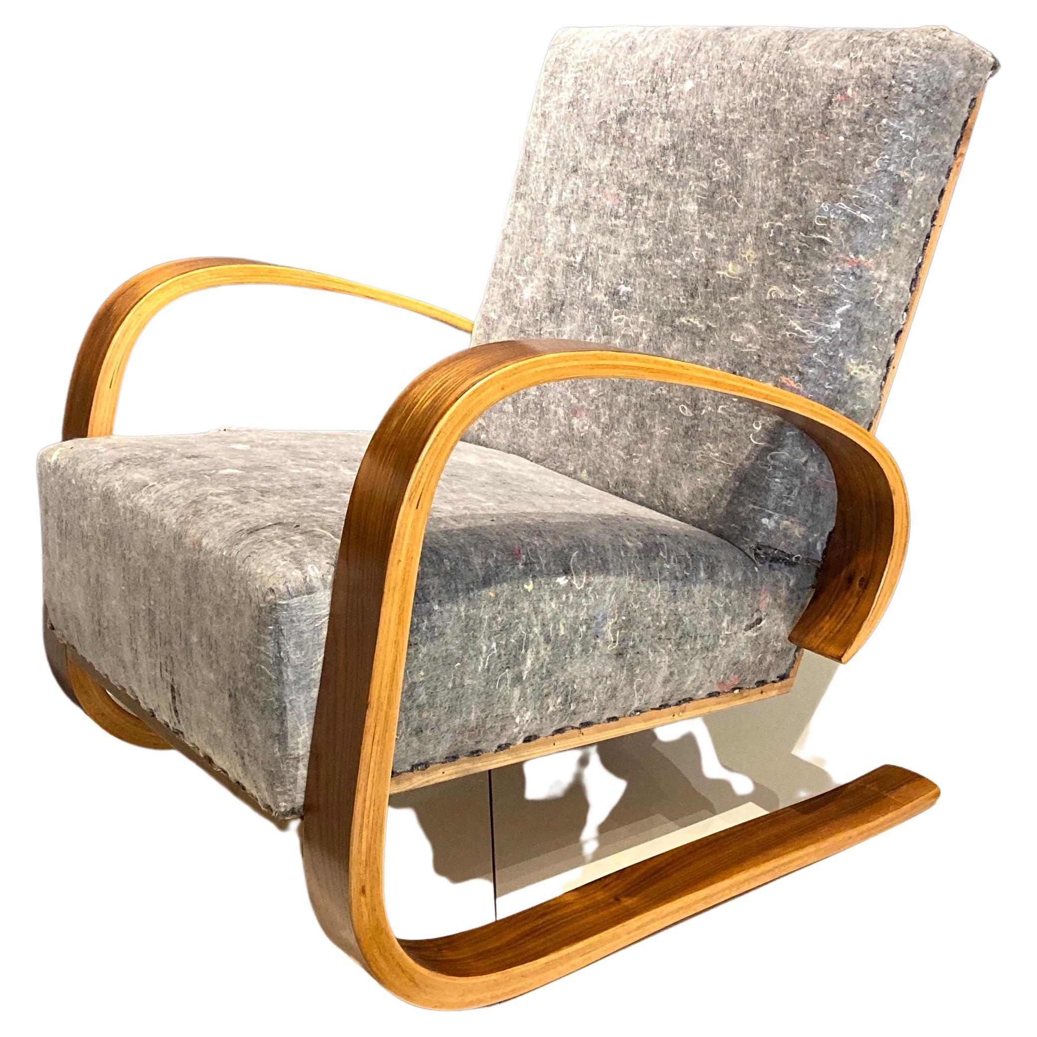 Cantilever Armchair by Miroslav Navratil from the 1960s For Sale