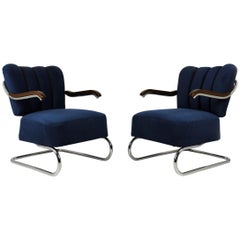 Cantilever Armchairs from Mücke Melder, 1930s, Set of Two