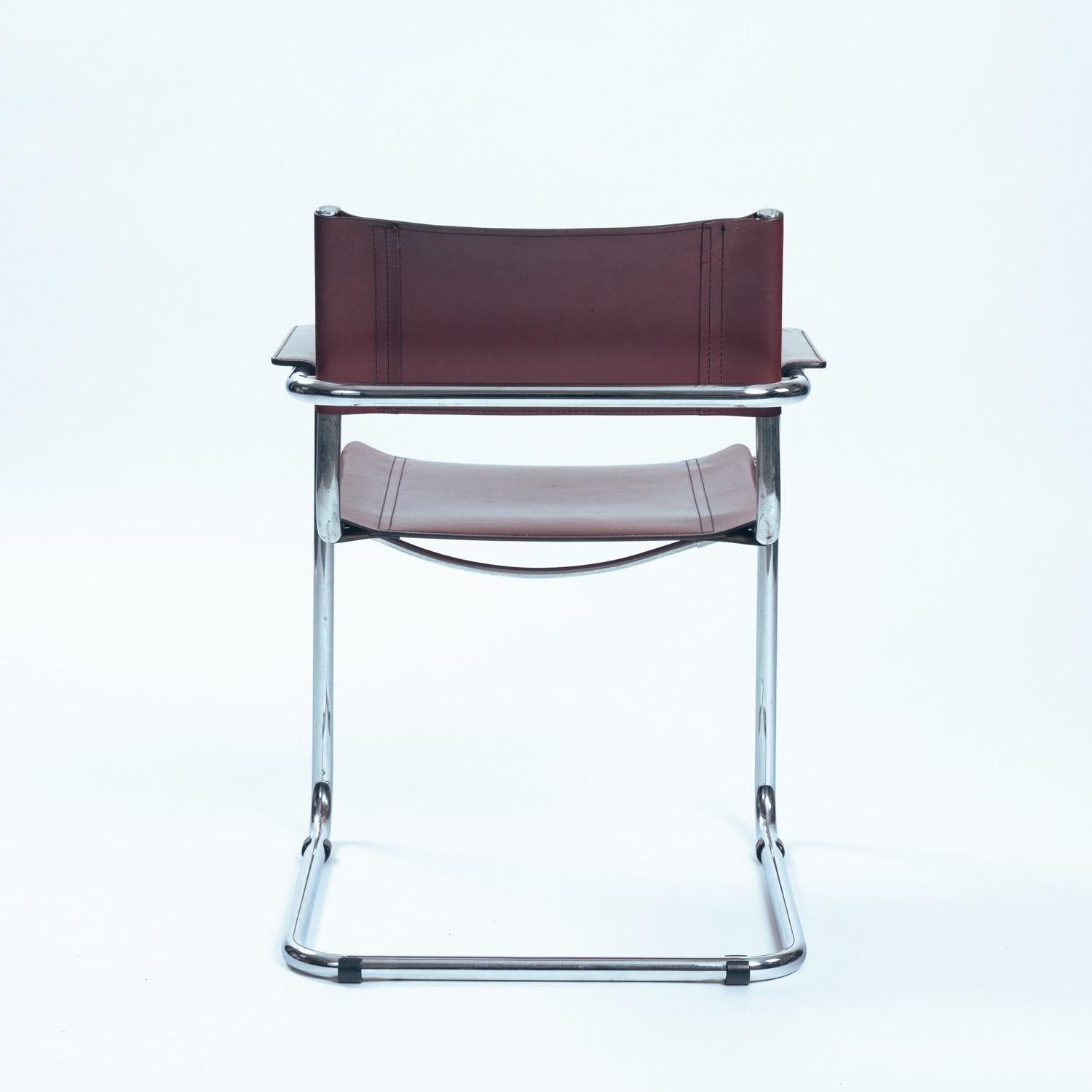 Bauhaus-Stühle, s34, mg5, Mart Stam, Marcel Breuer zugeschrieben, 5er-Set (Moderne der Mitte des Jahrhunderts) im Angebot