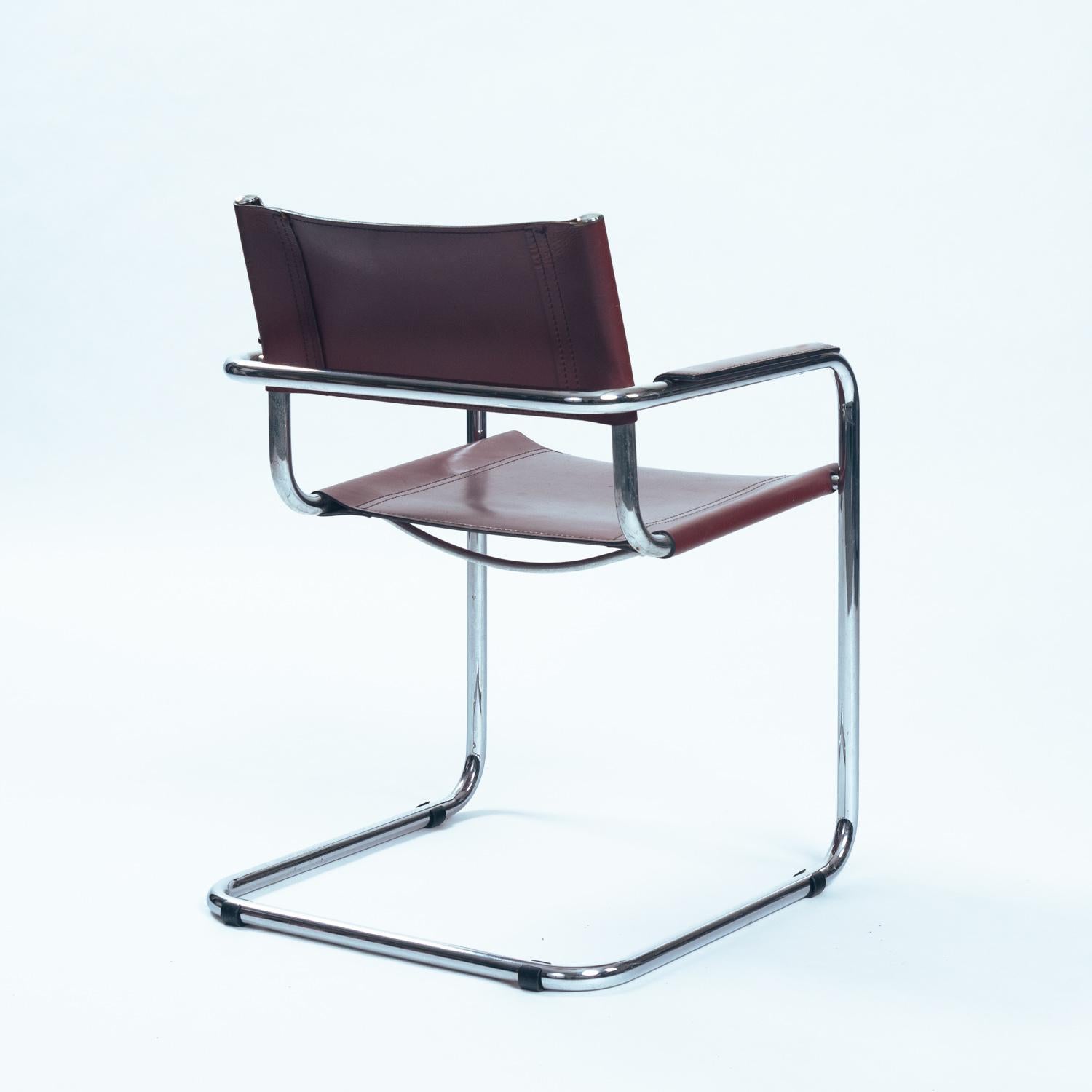 Bauhaus-Stühle, s34, mg5, Mart Stam, Marcel Breuer zugeschrieben, 5er-Set (Frühes 20. Jahrhundert) im Angebot
