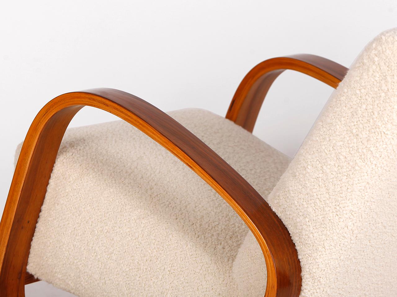 Sillón Cantilever Boucle de Miroslav Navrátil para UP Závody, años 50 en venta 2