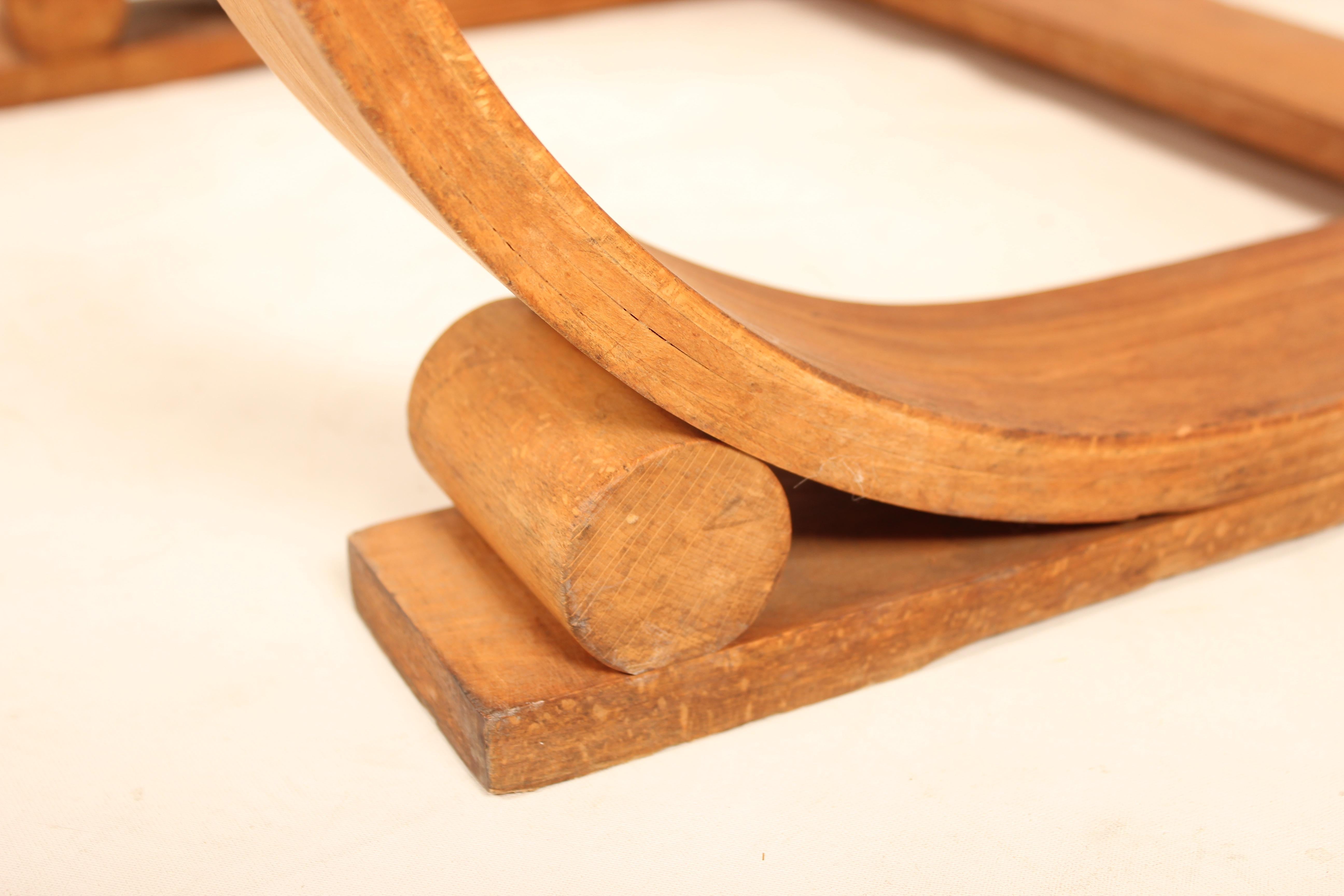 Français Chaise Cantilever d'Audoux Minet pour Vibo Vesoul, France, années 1940