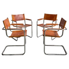 Cantilever chairs by Matteo Grassi