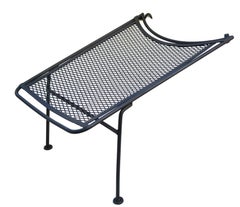 Cantilever Hoop Solar Lounge Ottoman Footrest by Tempestini Salterini For Chair