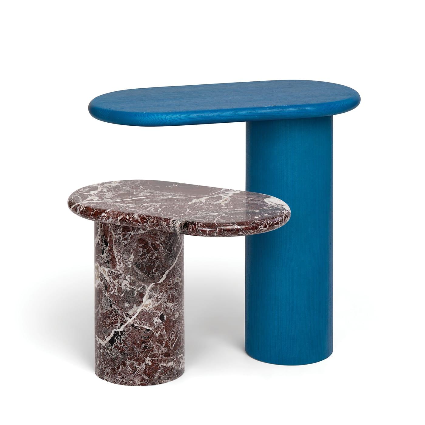 Cantilever L Mesa Auxiliar de Madera de Fresno Azul en Nuevo estado para la venta en Milan, IT