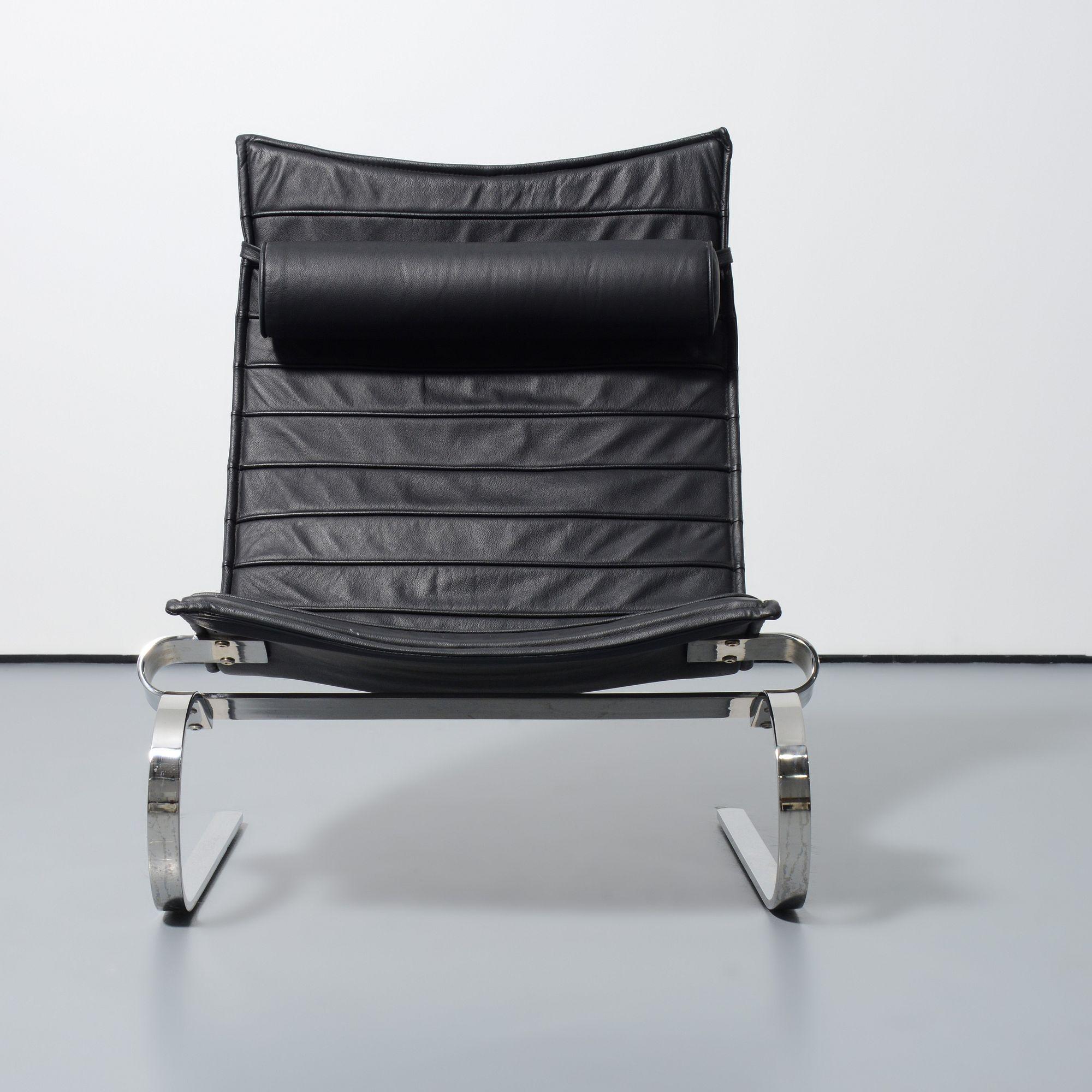 Cantilever Lounge Chair, Manner of Poul Kjaerholm For Sale 3