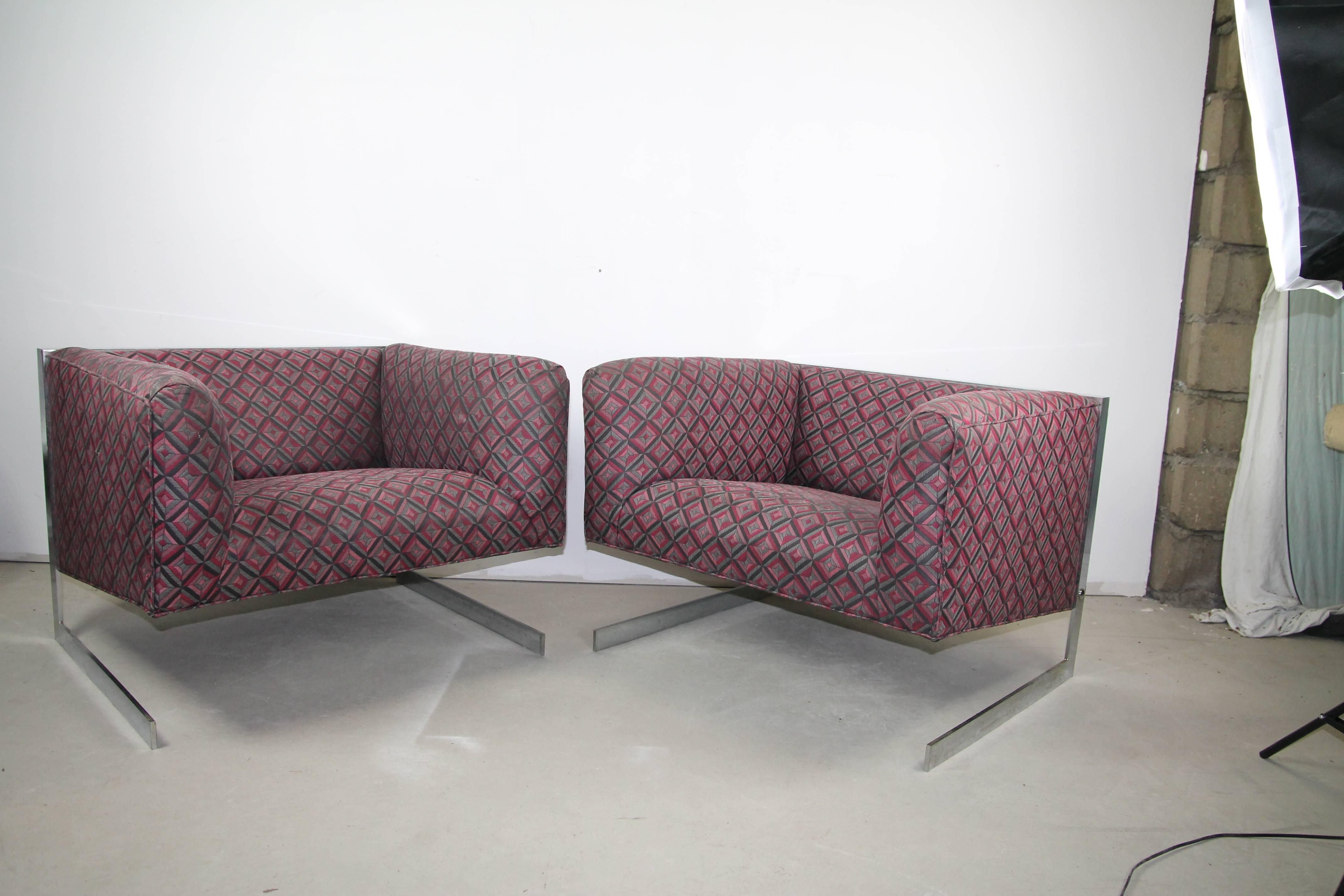 Cantilever Lounge Chairs For Sale 2