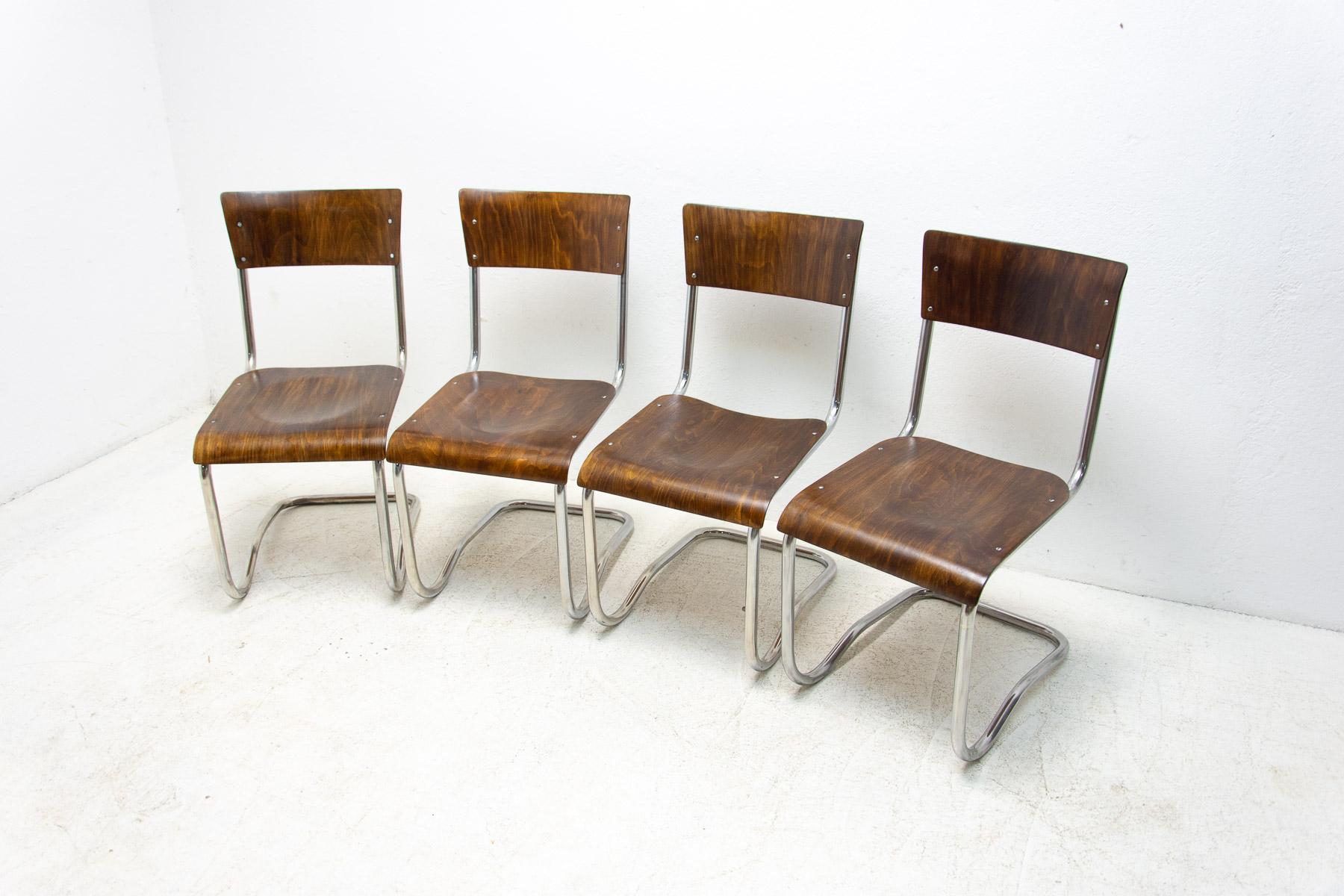  Cantilever lounge set by Hynek Gottwald, Bauhaus period, 1930´s 4