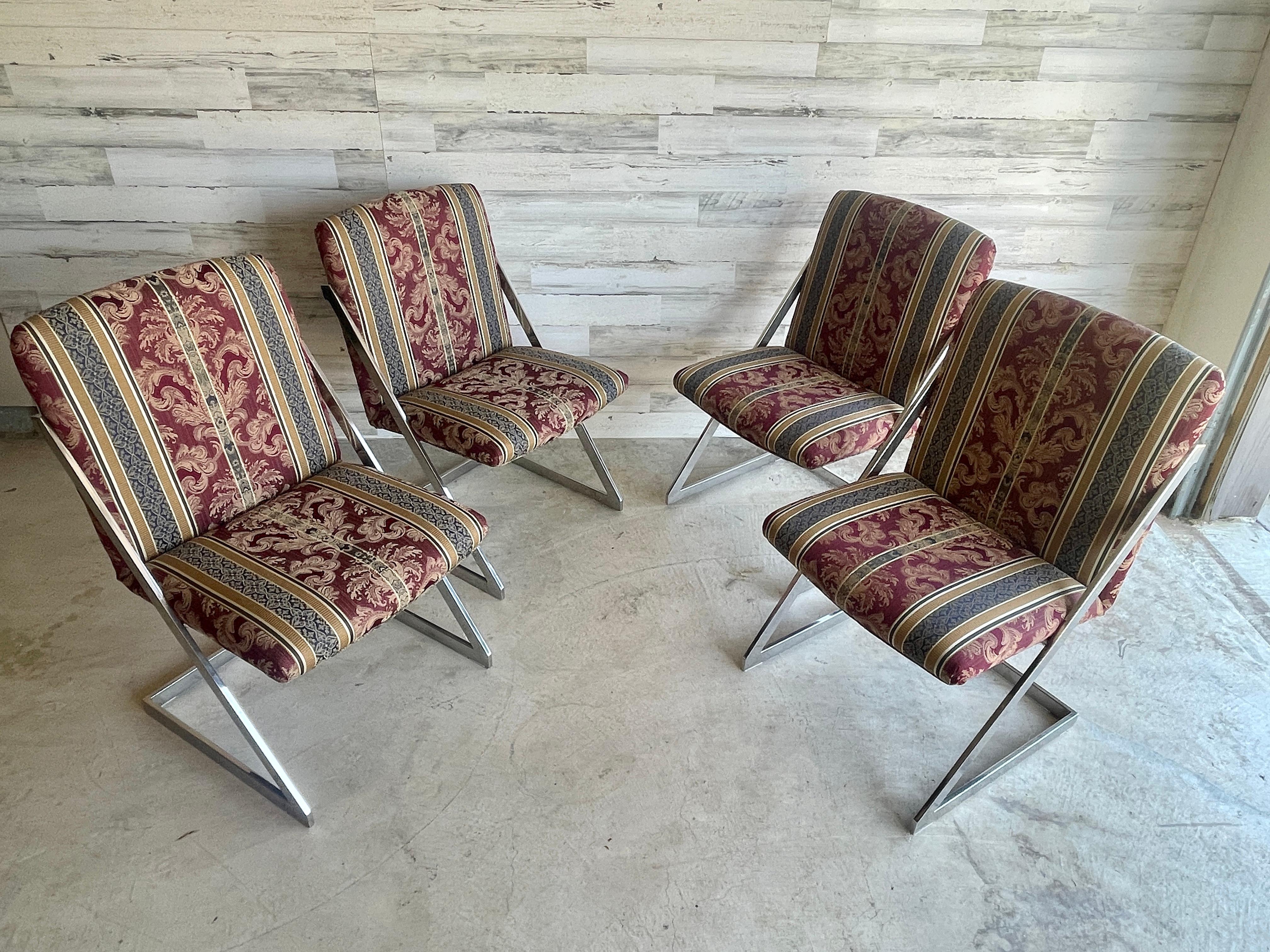 Sedie da pranzo a sbalzo Z & Z - Set di 4 in vendita 7