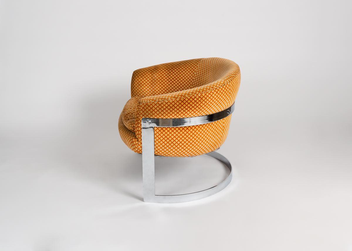 Other Cantilevered Club Chair by Milo Baughman, United States, 1970s For Sale