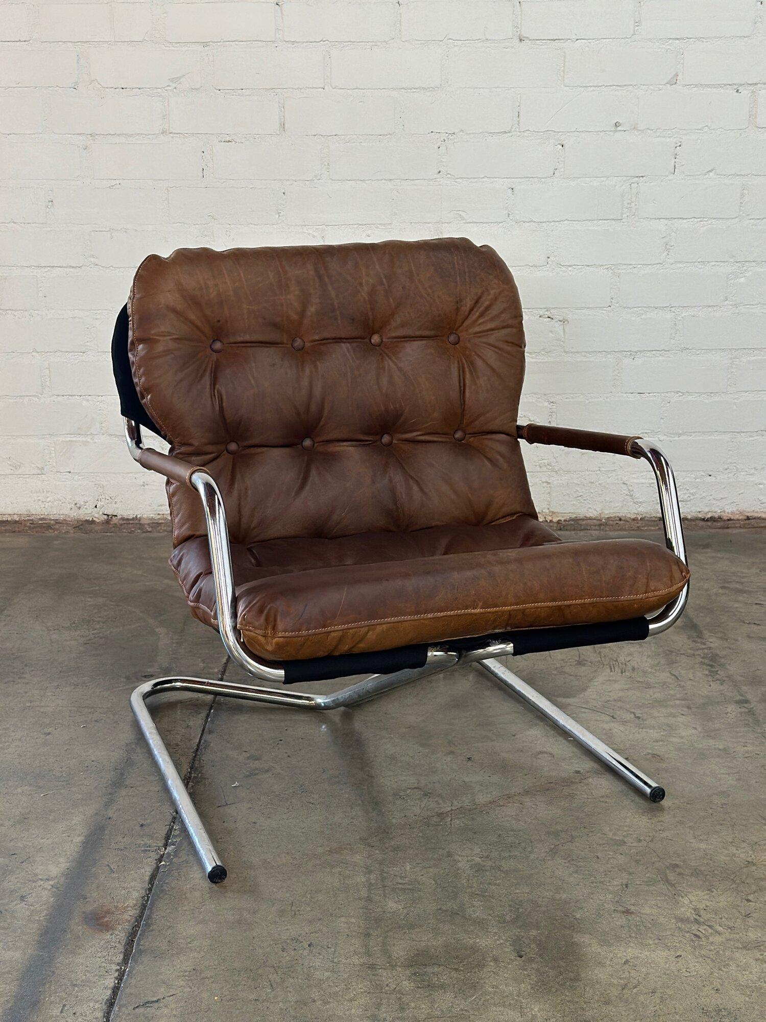 Mid-Century Modern Cantilevered Italian Lounge chairs - sold separately